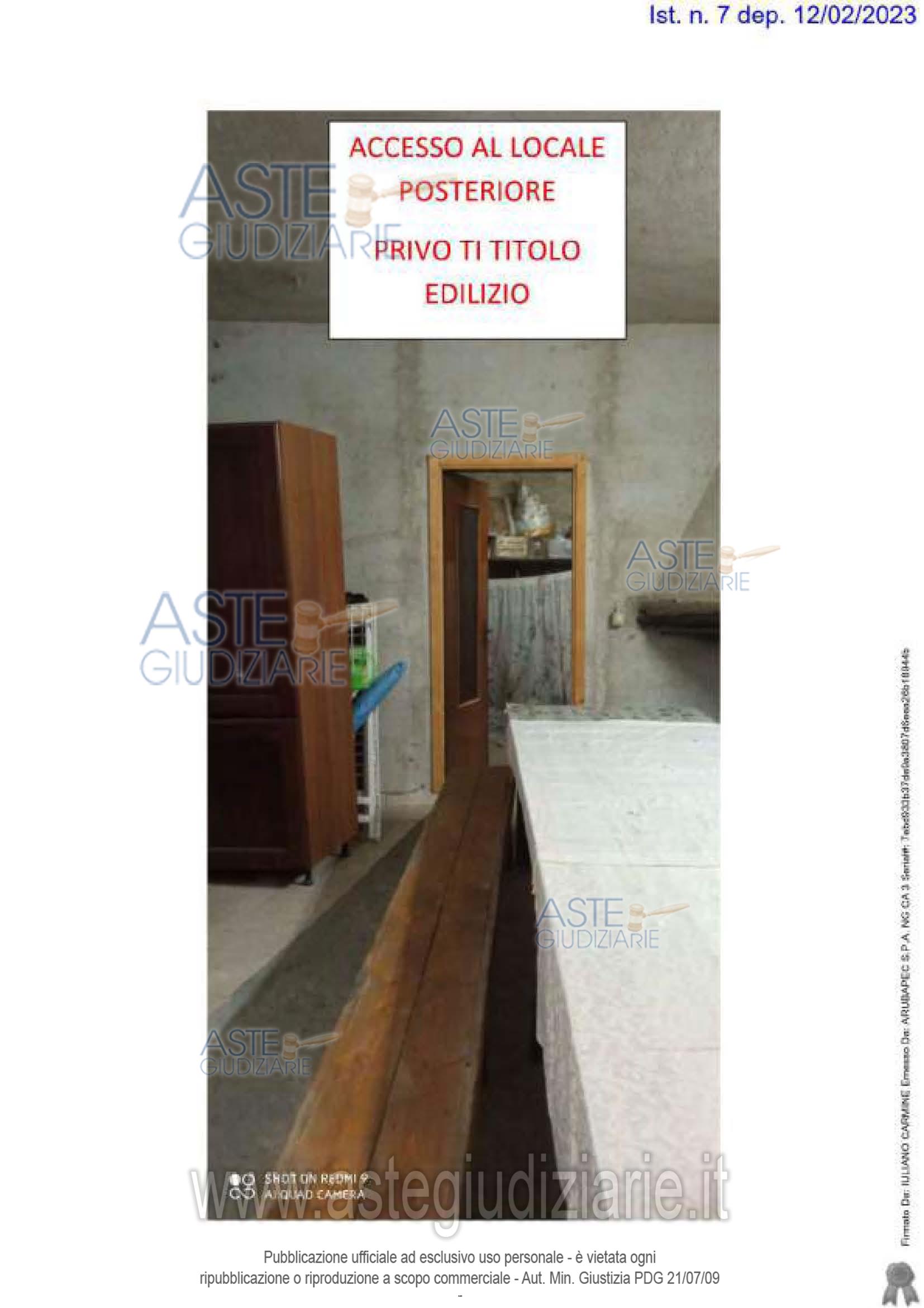 Fotografia del bene