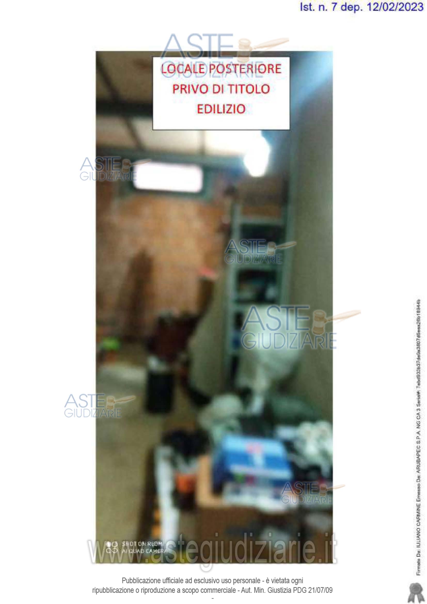 Fotografia del bene