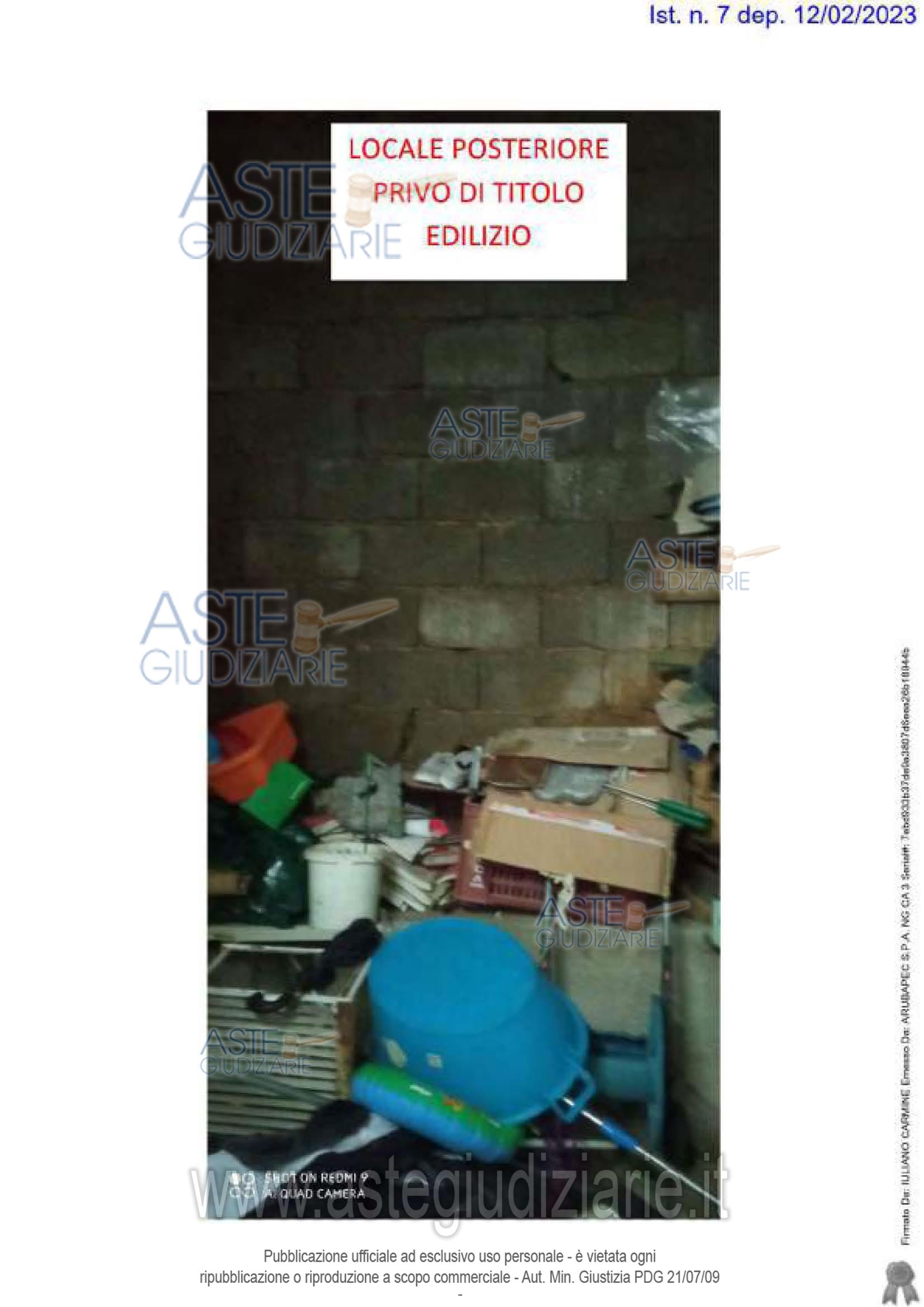 Fotografia del bene