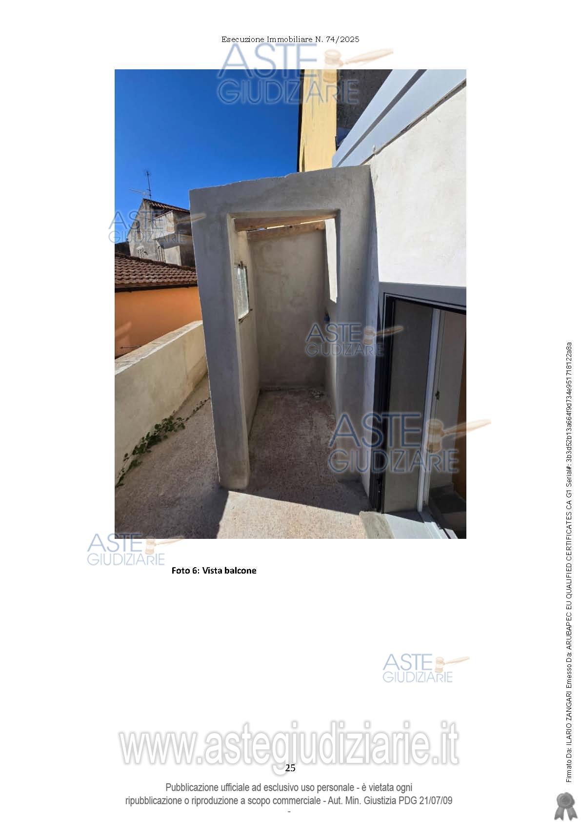 Fotografia del bene