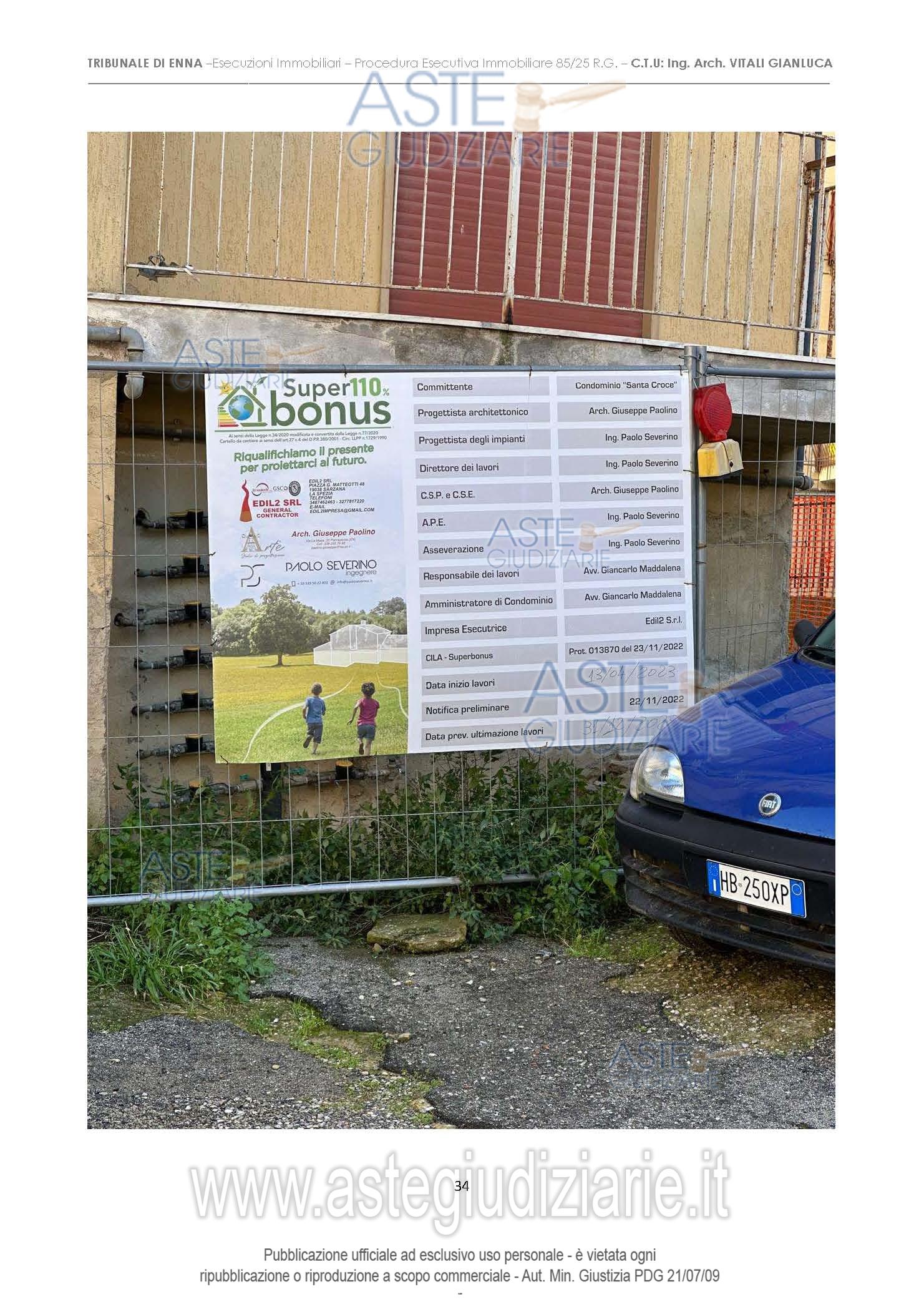 Fotografia del bene