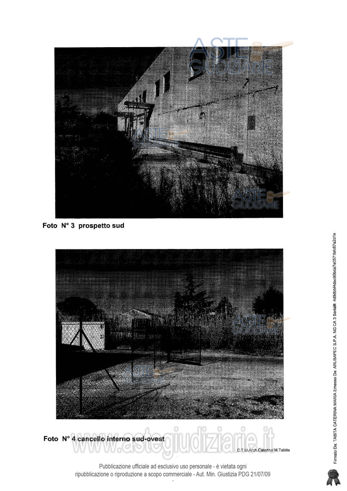 Fotografia del bene