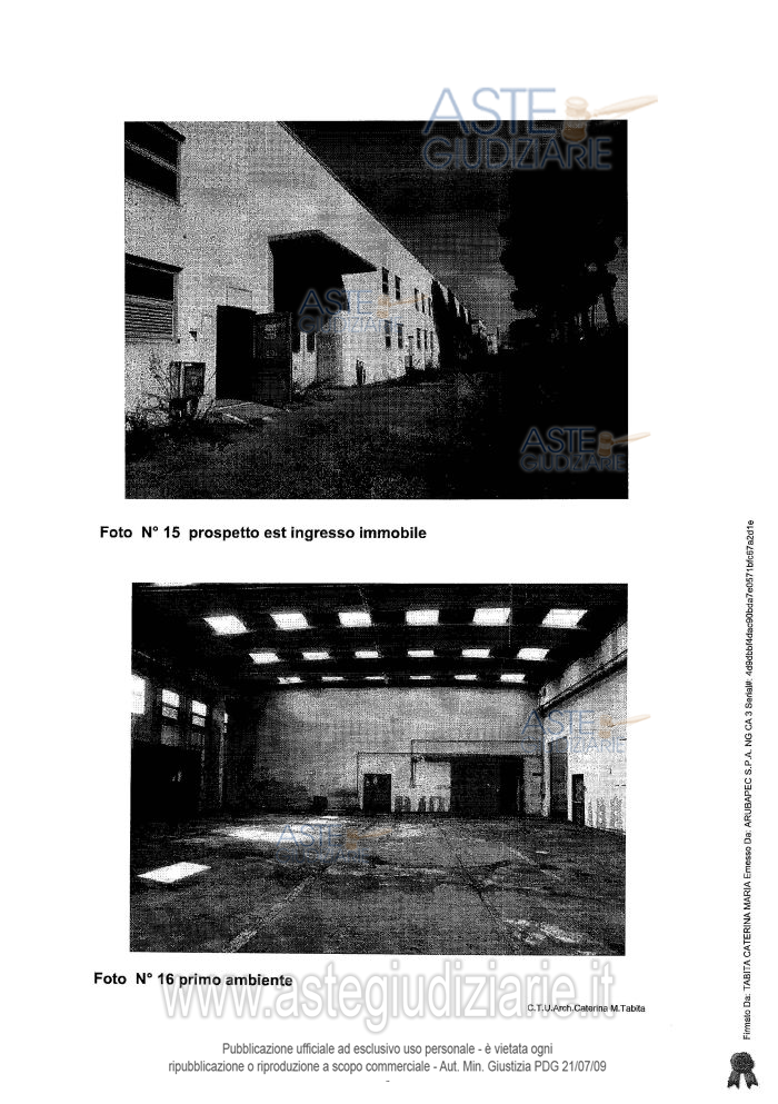 Fotografia del bene