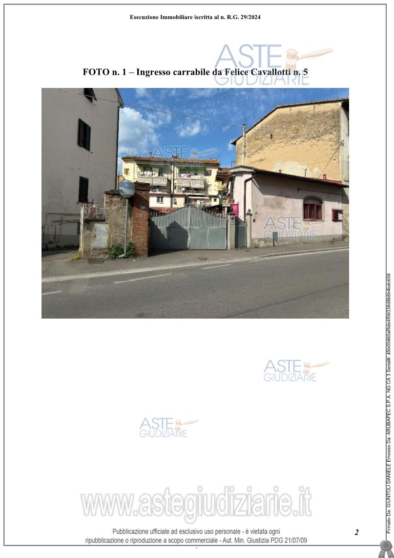 Fotografia del bene
