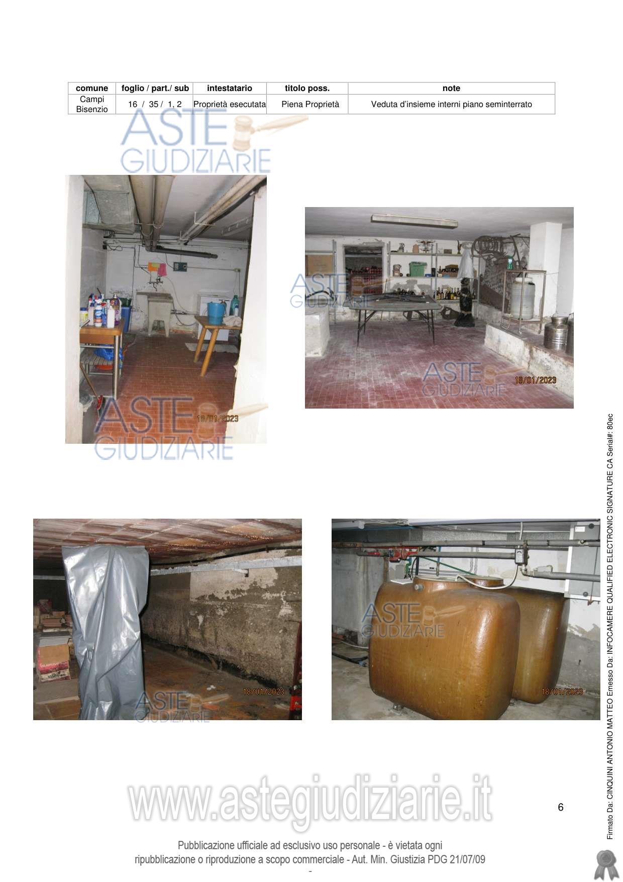 Fotografia del bene