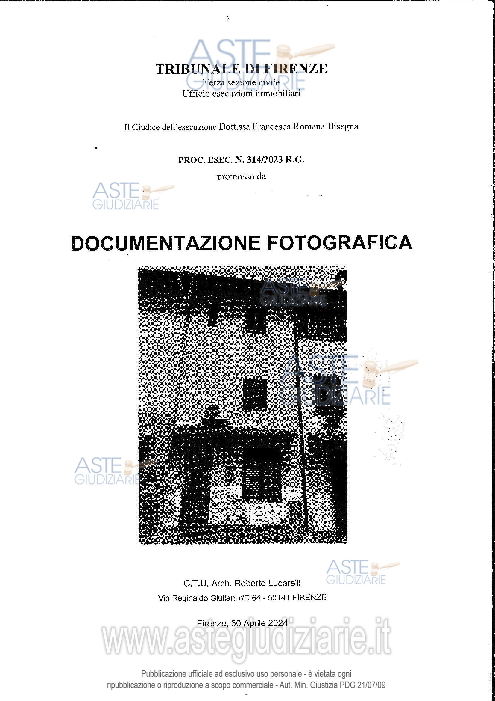 Fotografia del bene