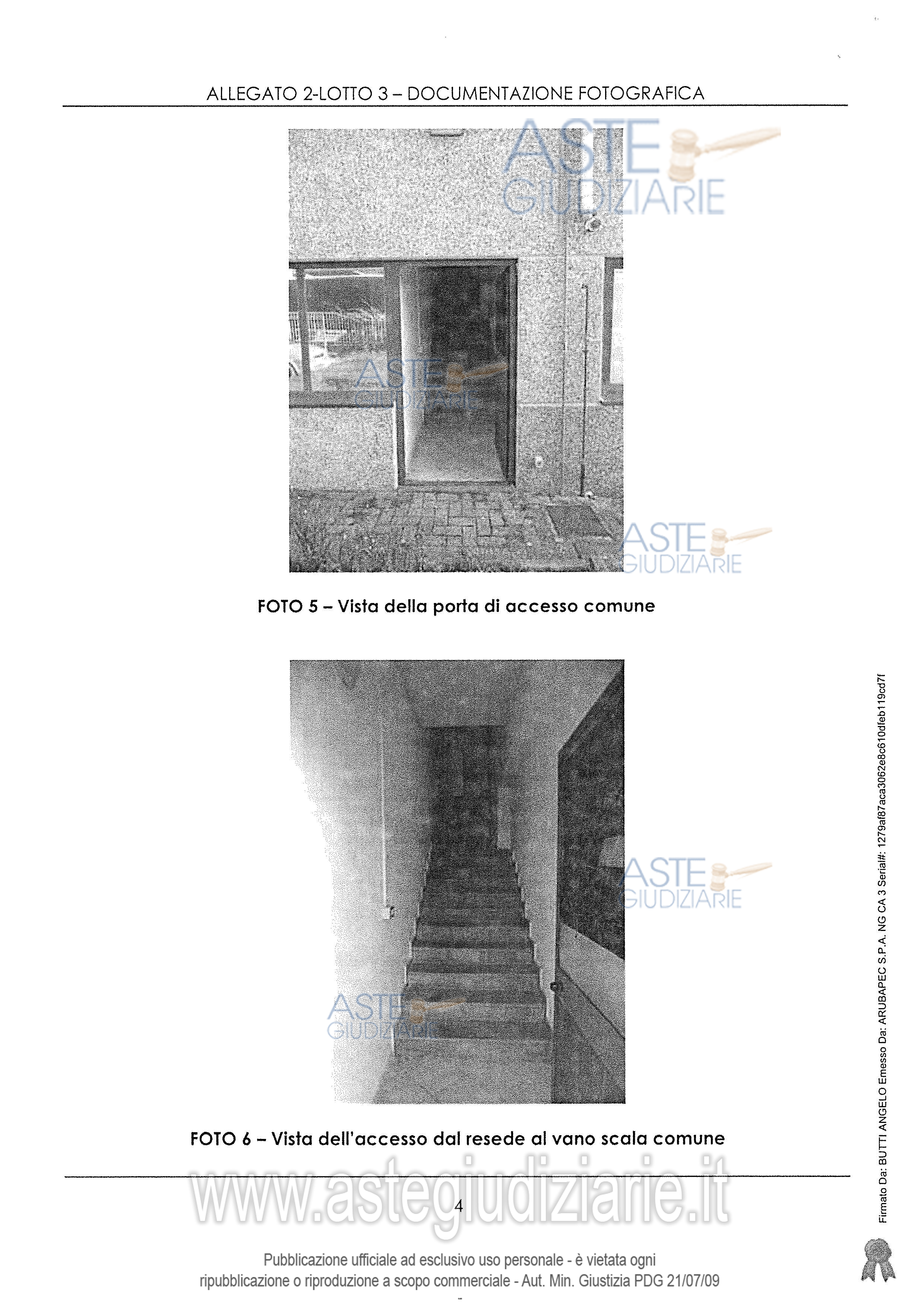 Fotografia del bene