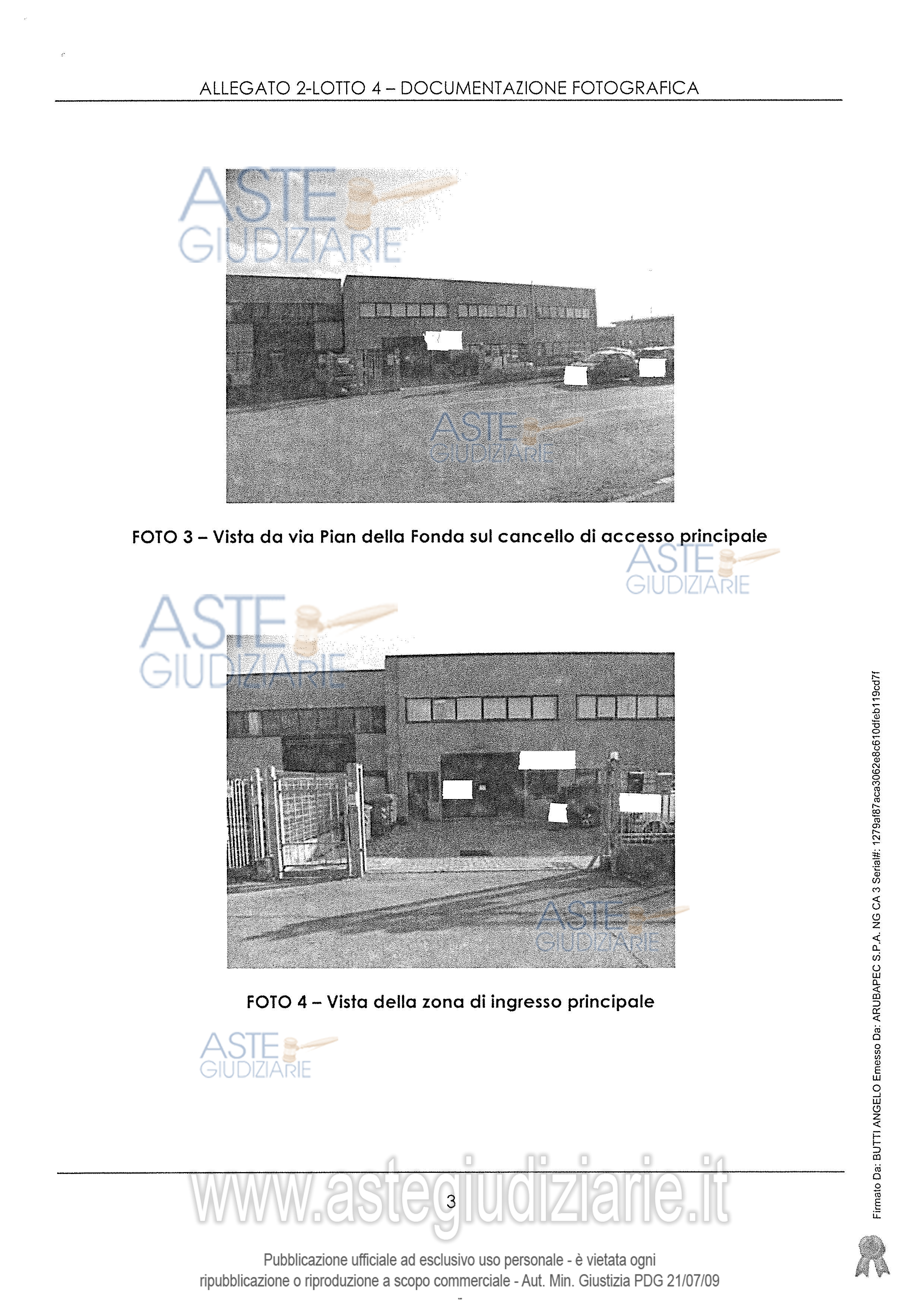 Fotografia del bene