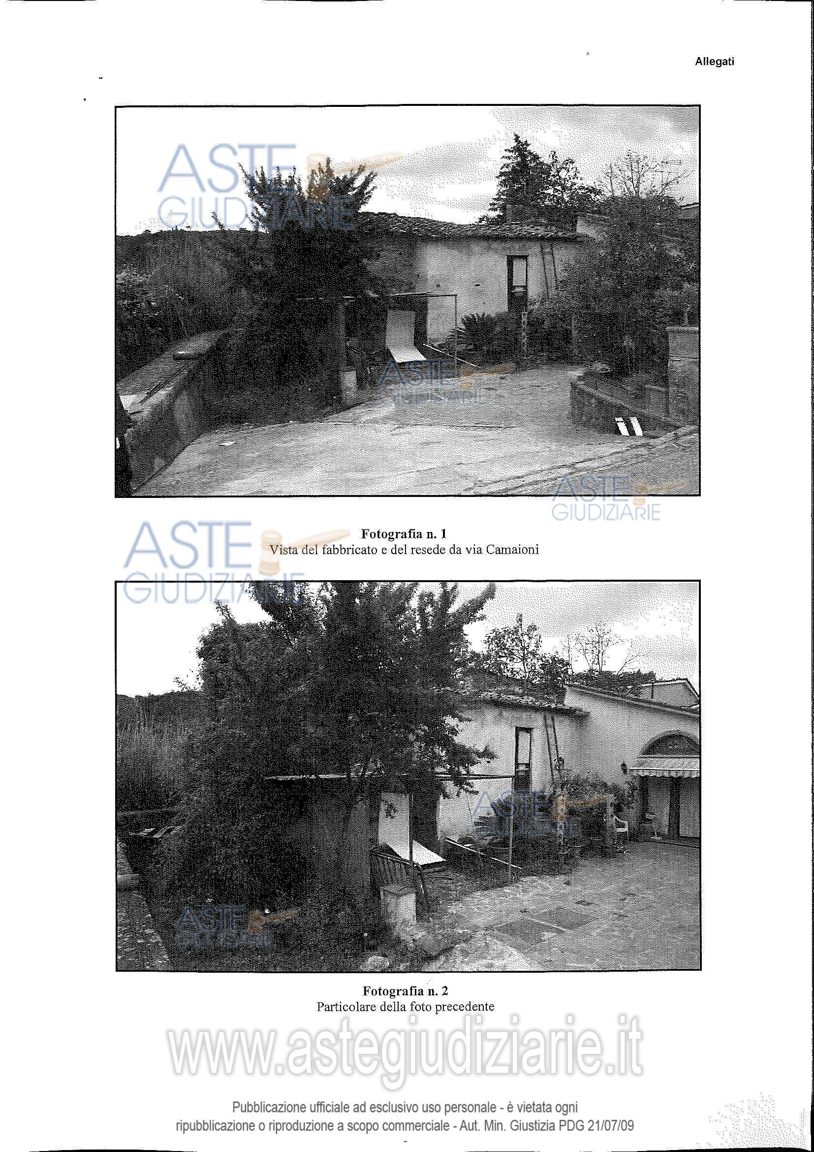 Fotografia del bene