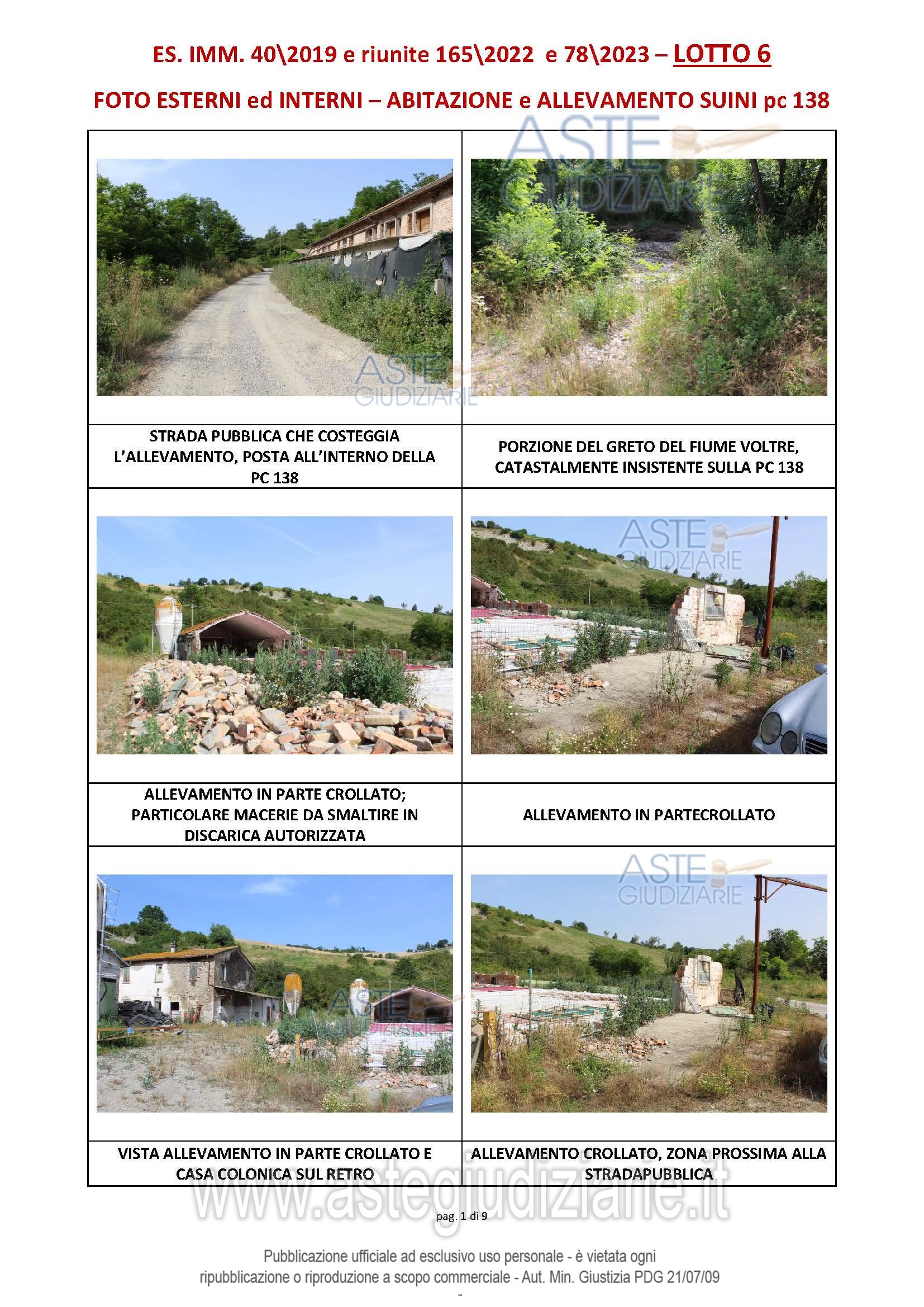 Fotografia del bene