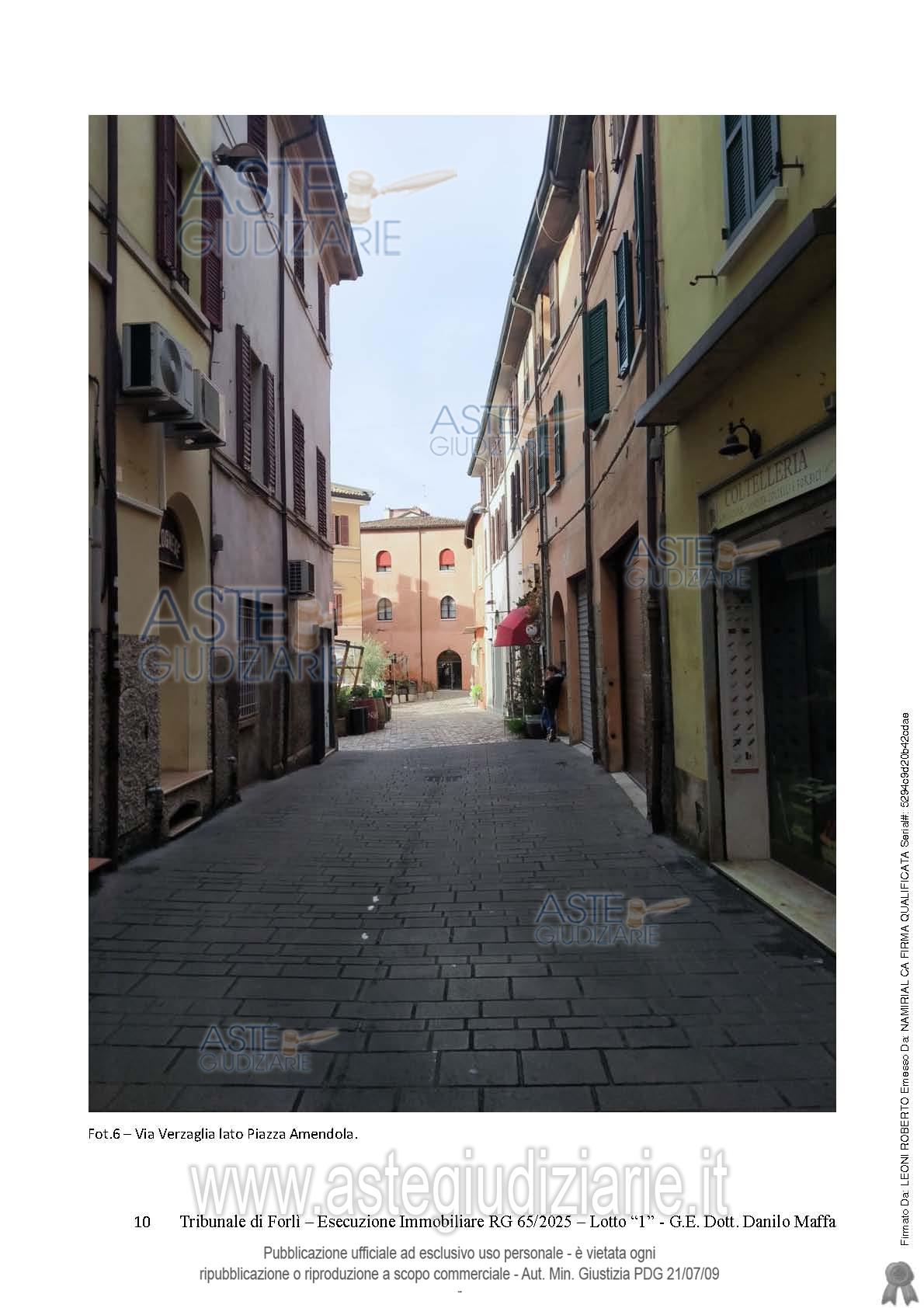 Fotografia del bene