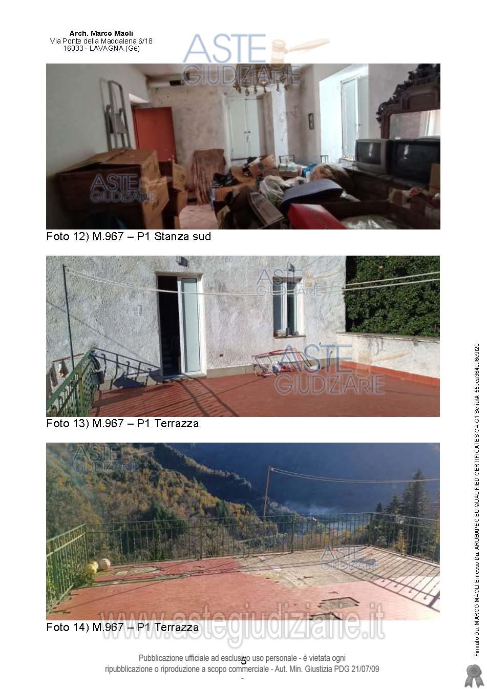 Fotografia del bene