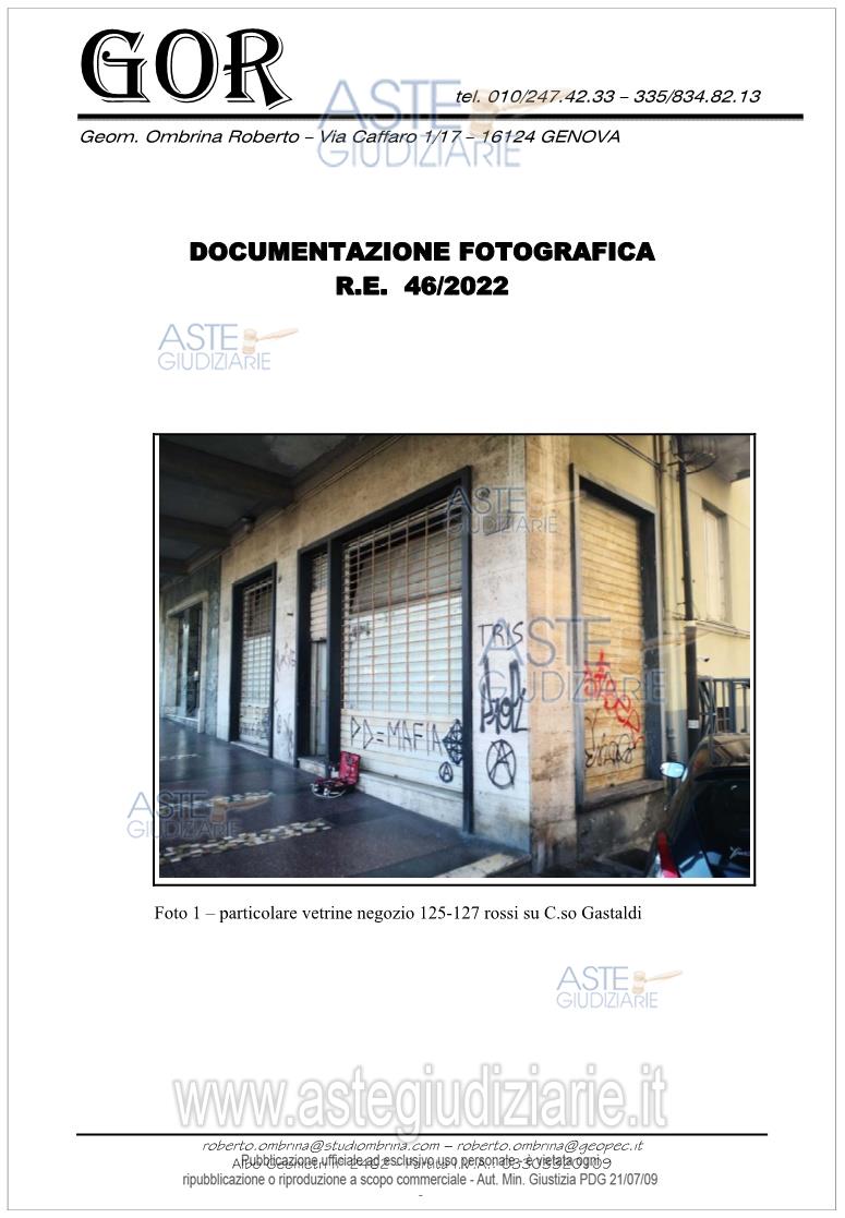 Fotografia del bene