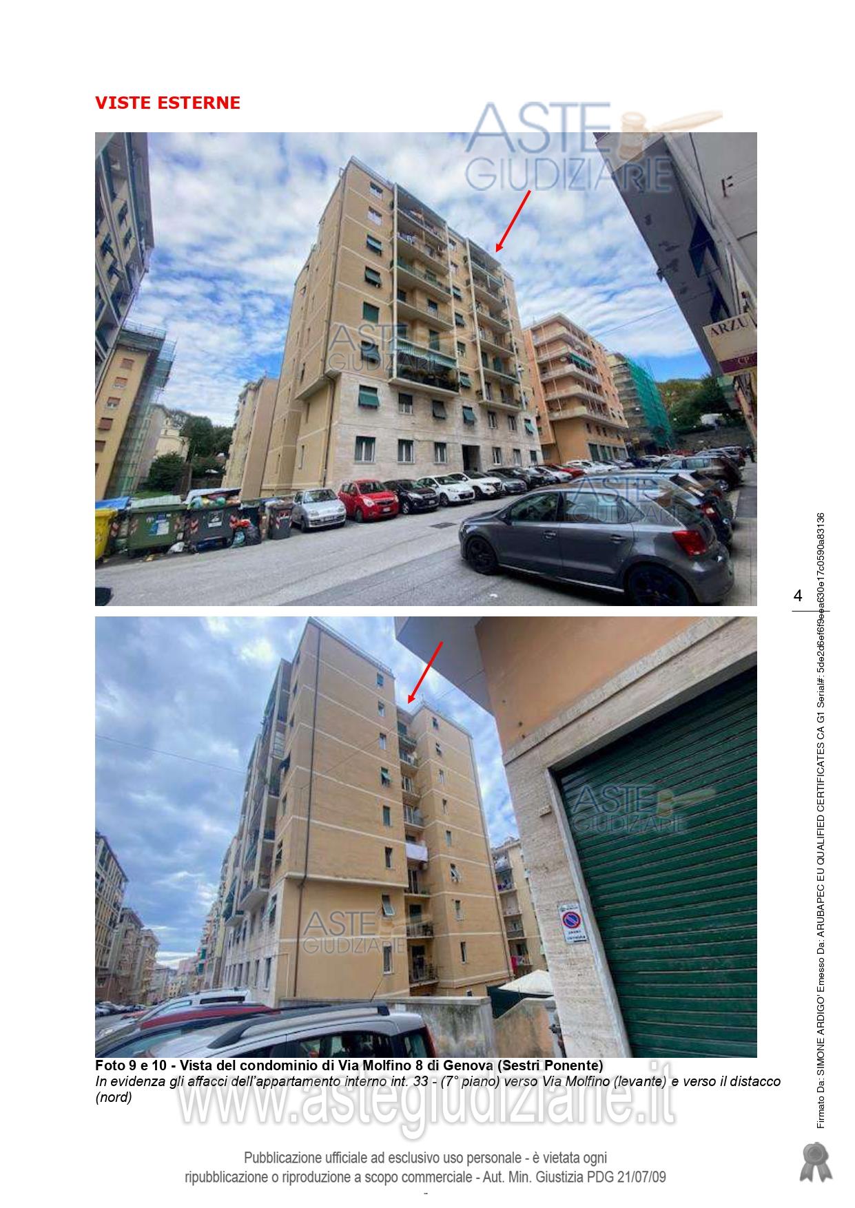 Fotografia del bene