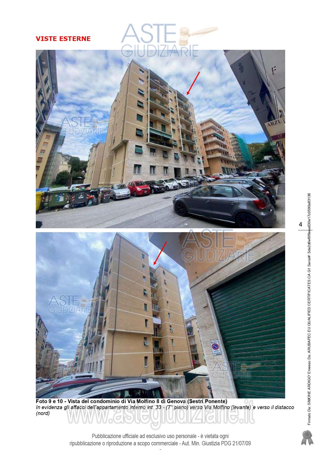 Fotografia del bene