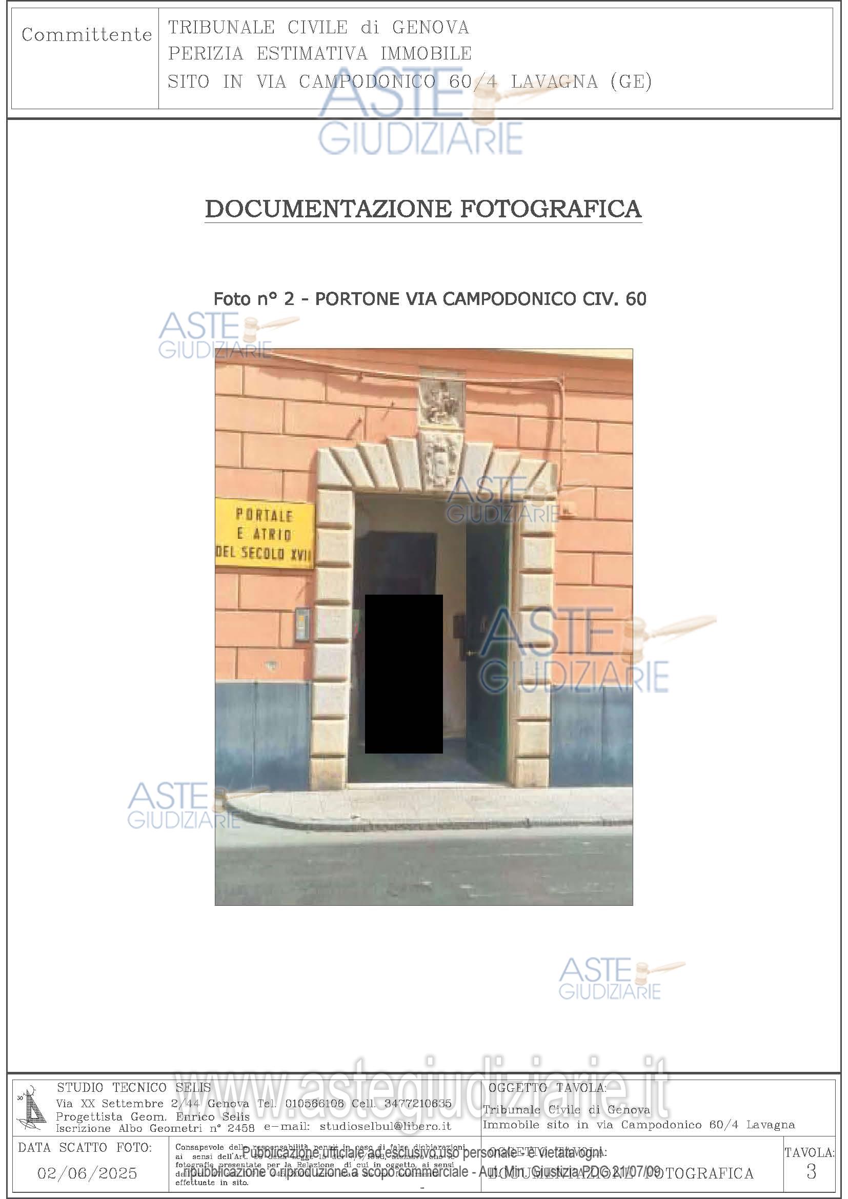 Fotografia del bene