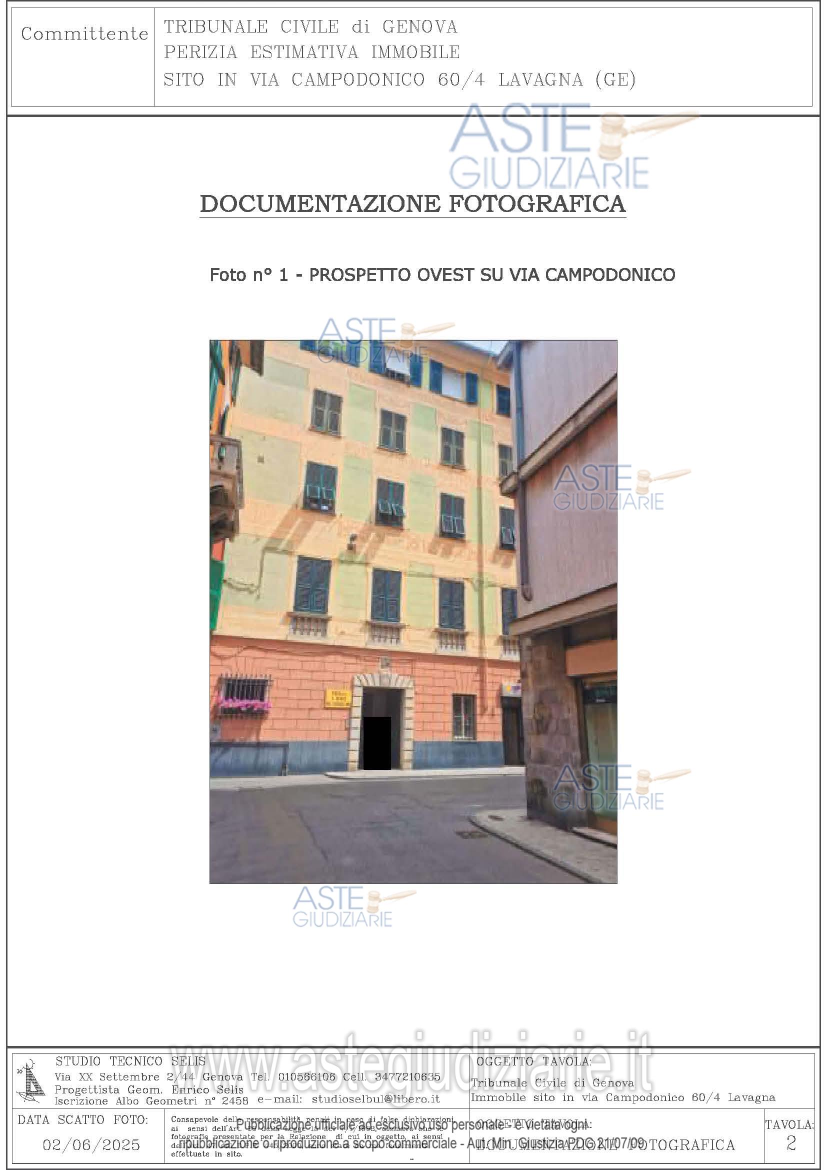Fotografia del bene