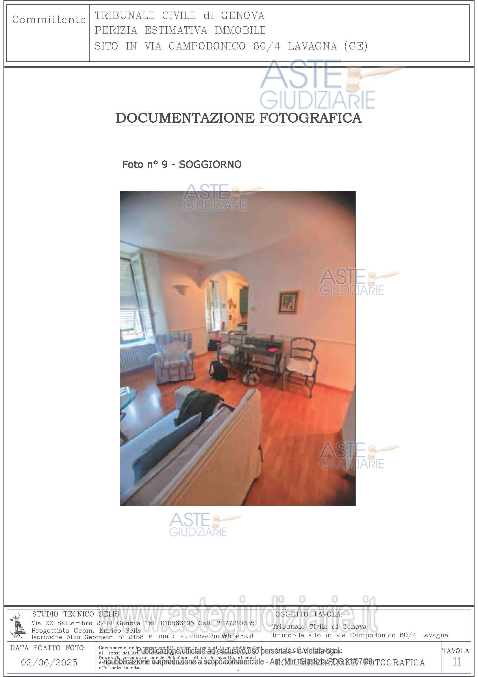 Fotografia del bene