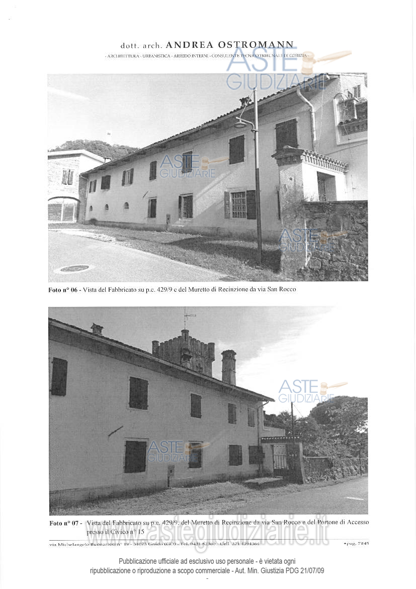 Fotografia del bene