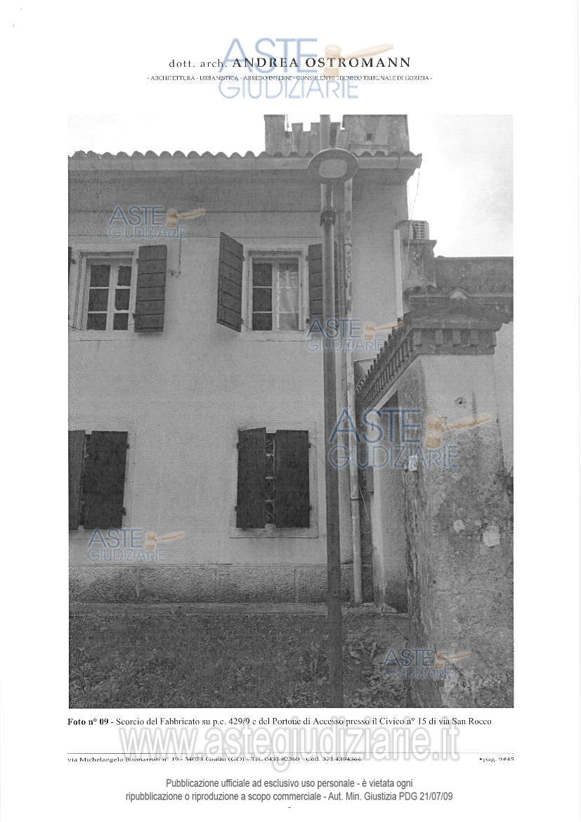 Fotografia del bene