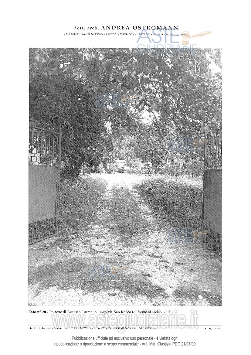 Fotografia del bene
