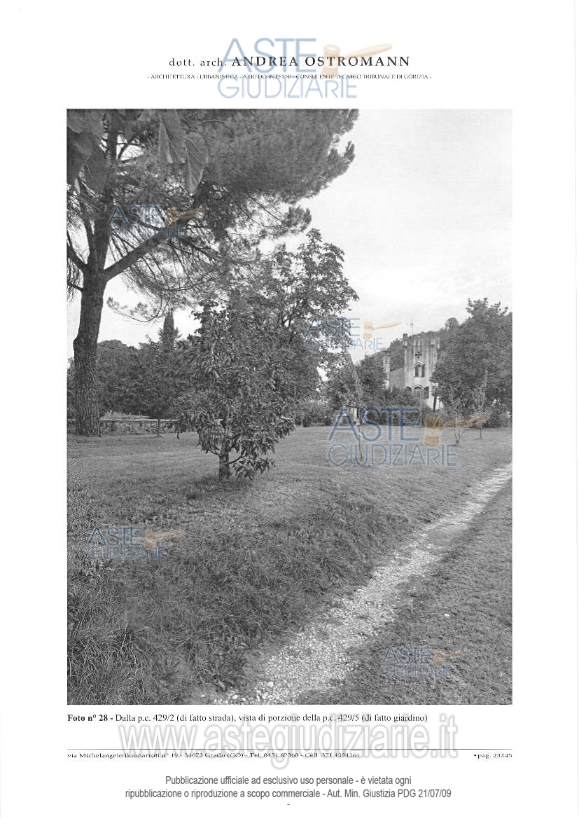 Fotografia del bene