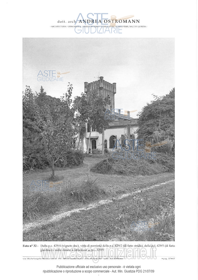 Fotografia del bene