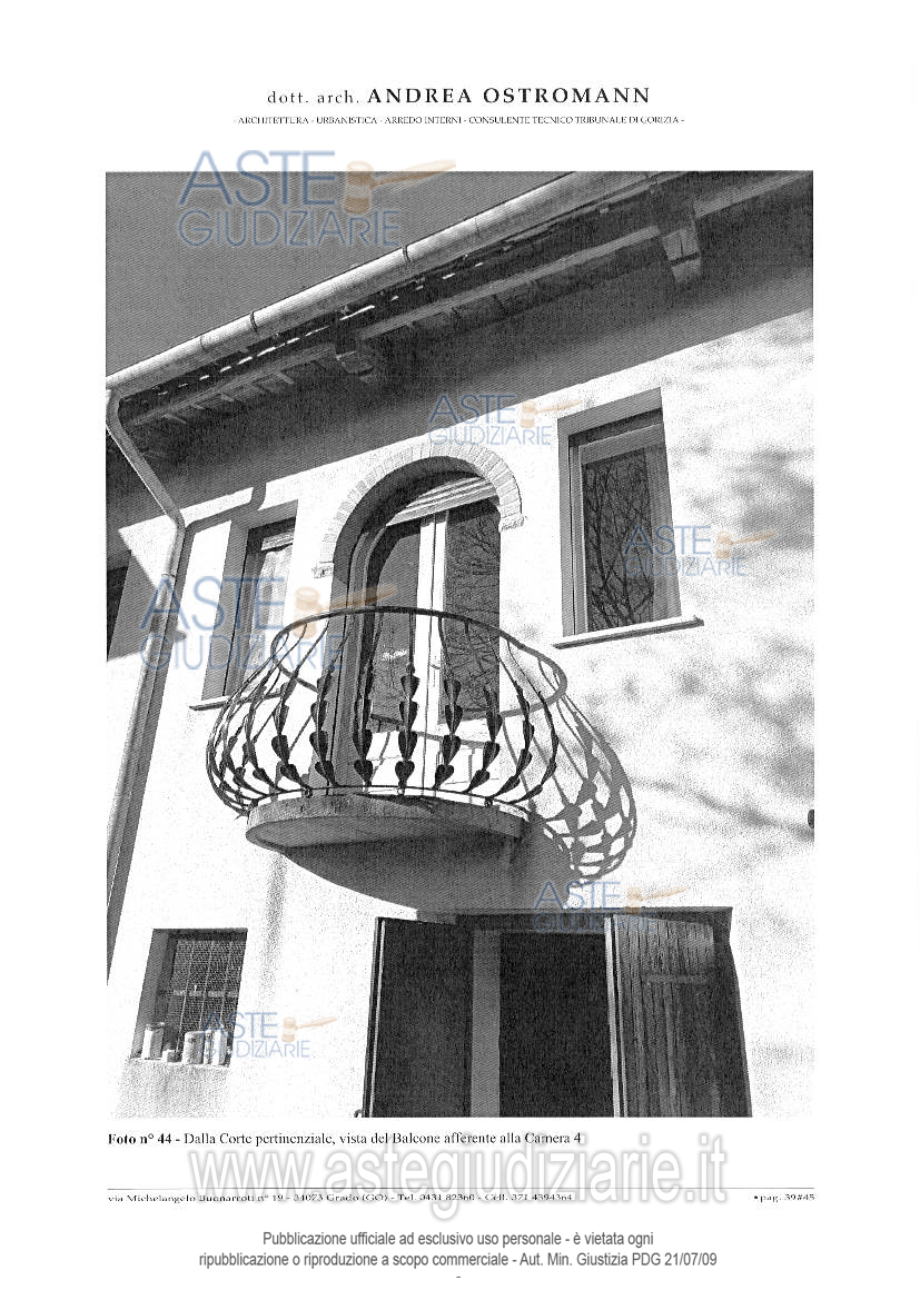 Fotografia del bene