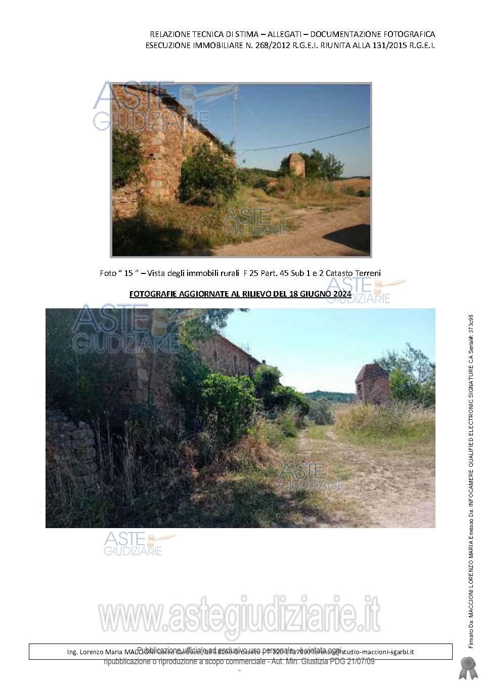 Fotografia del bene