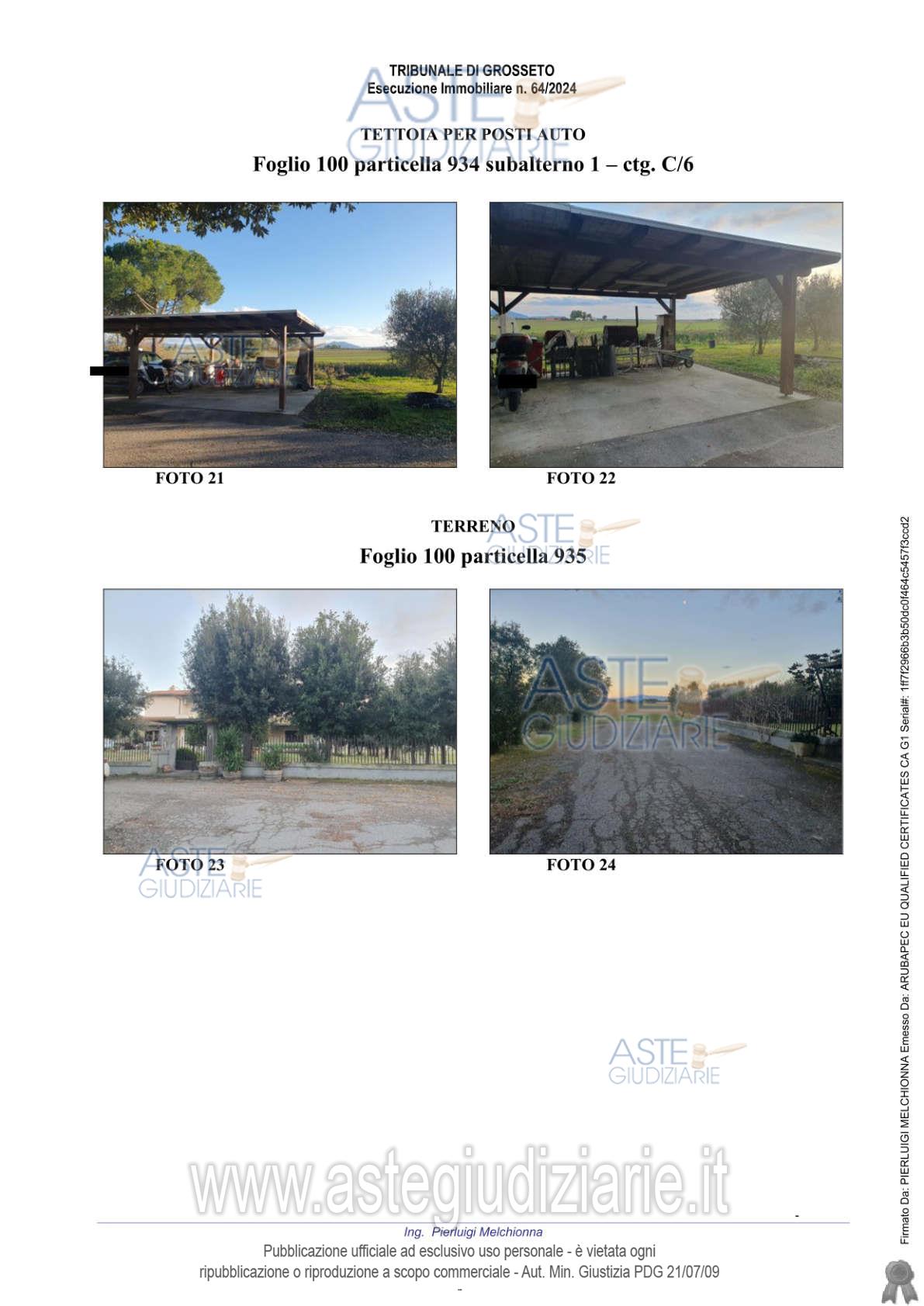 Fotografia del bene