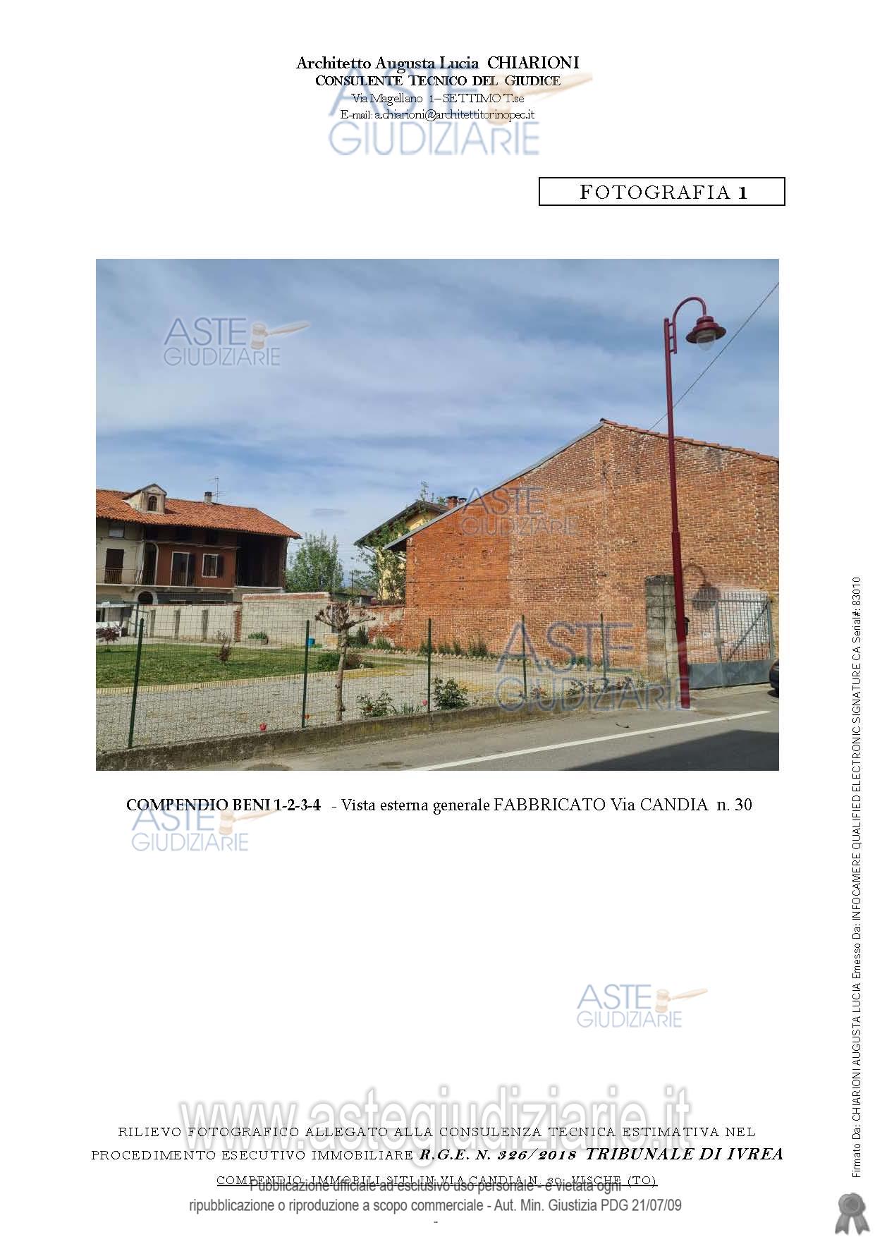 Fotografia del bene
