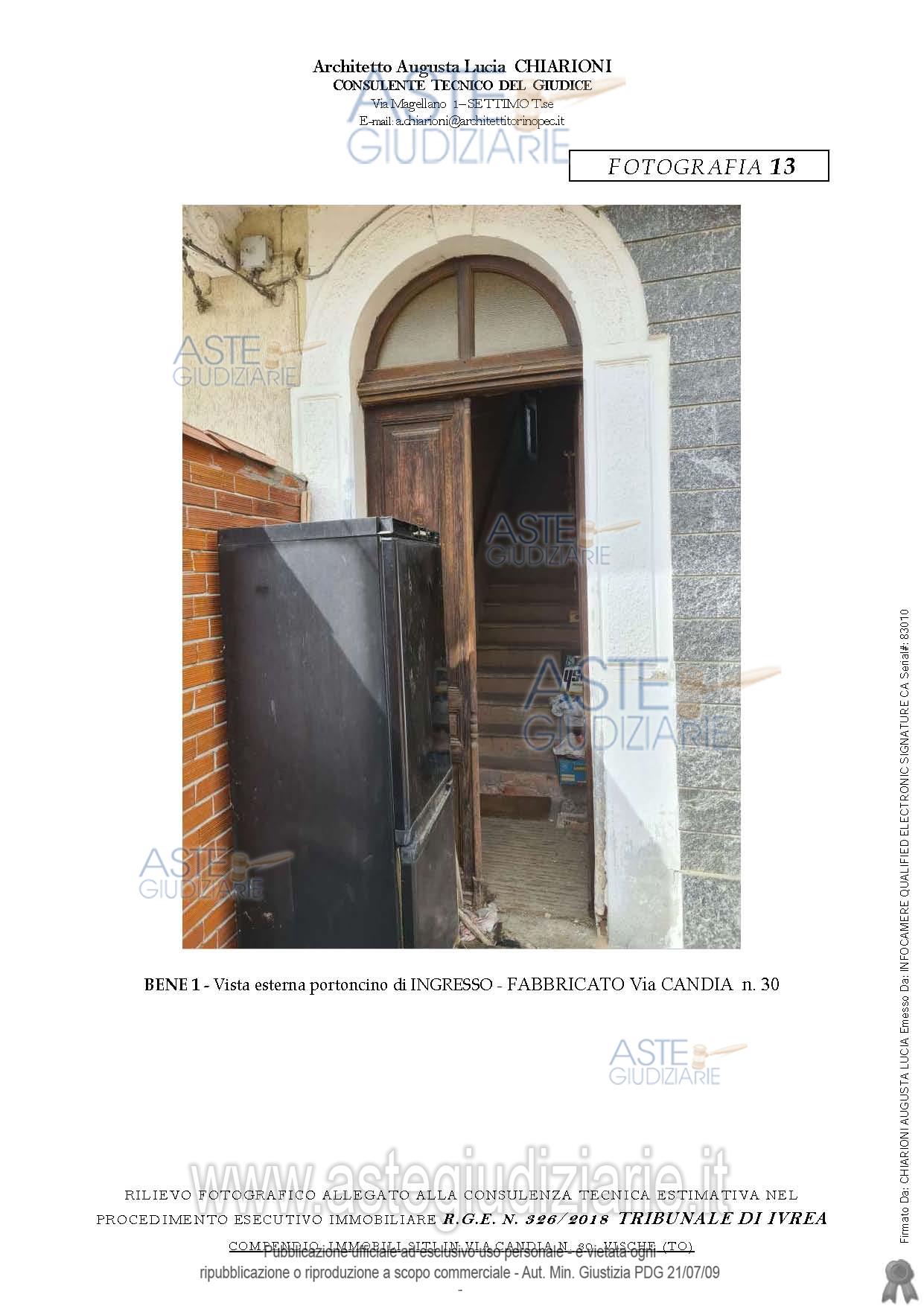 Fotografia del bene