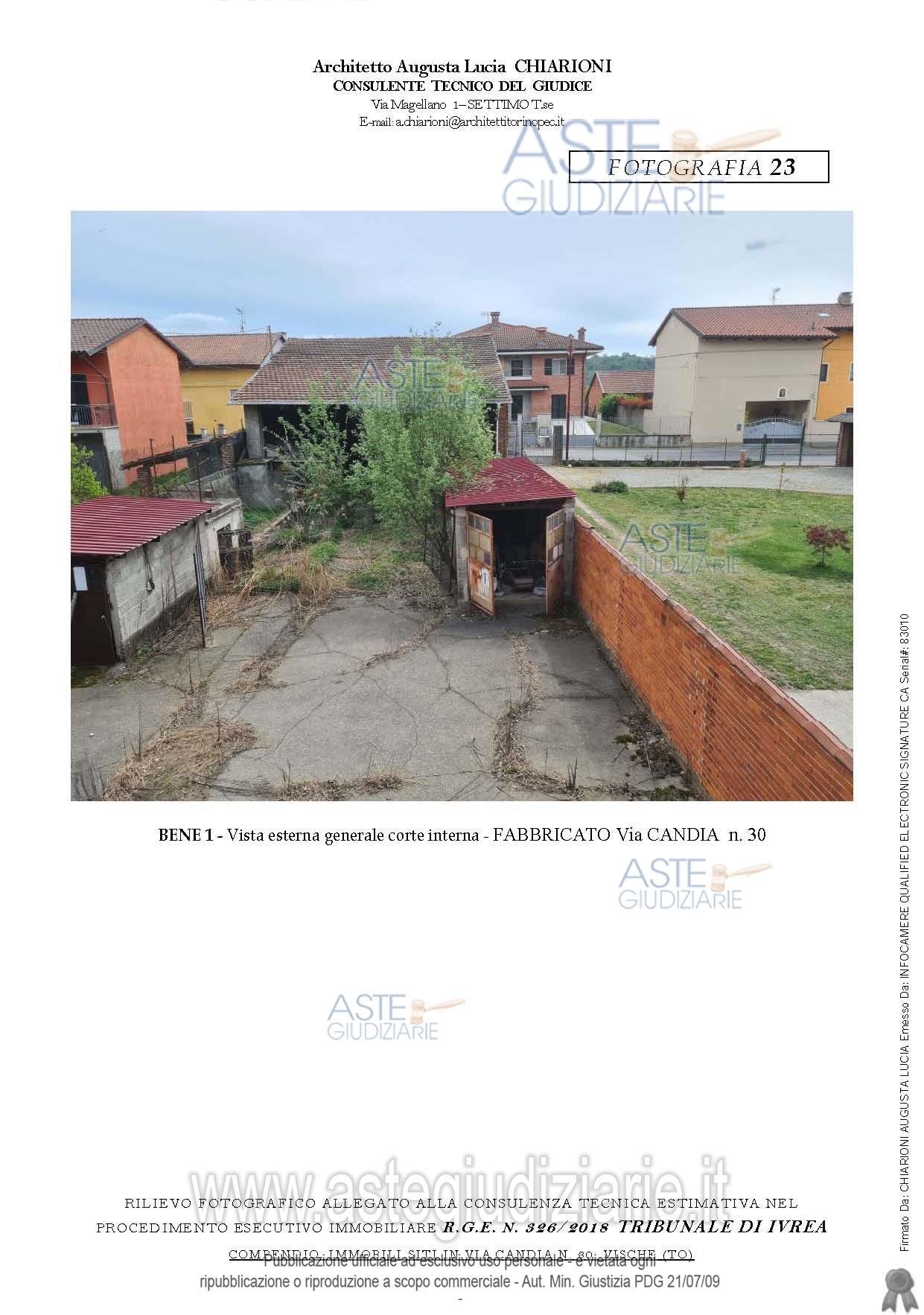 Fotografia del bene