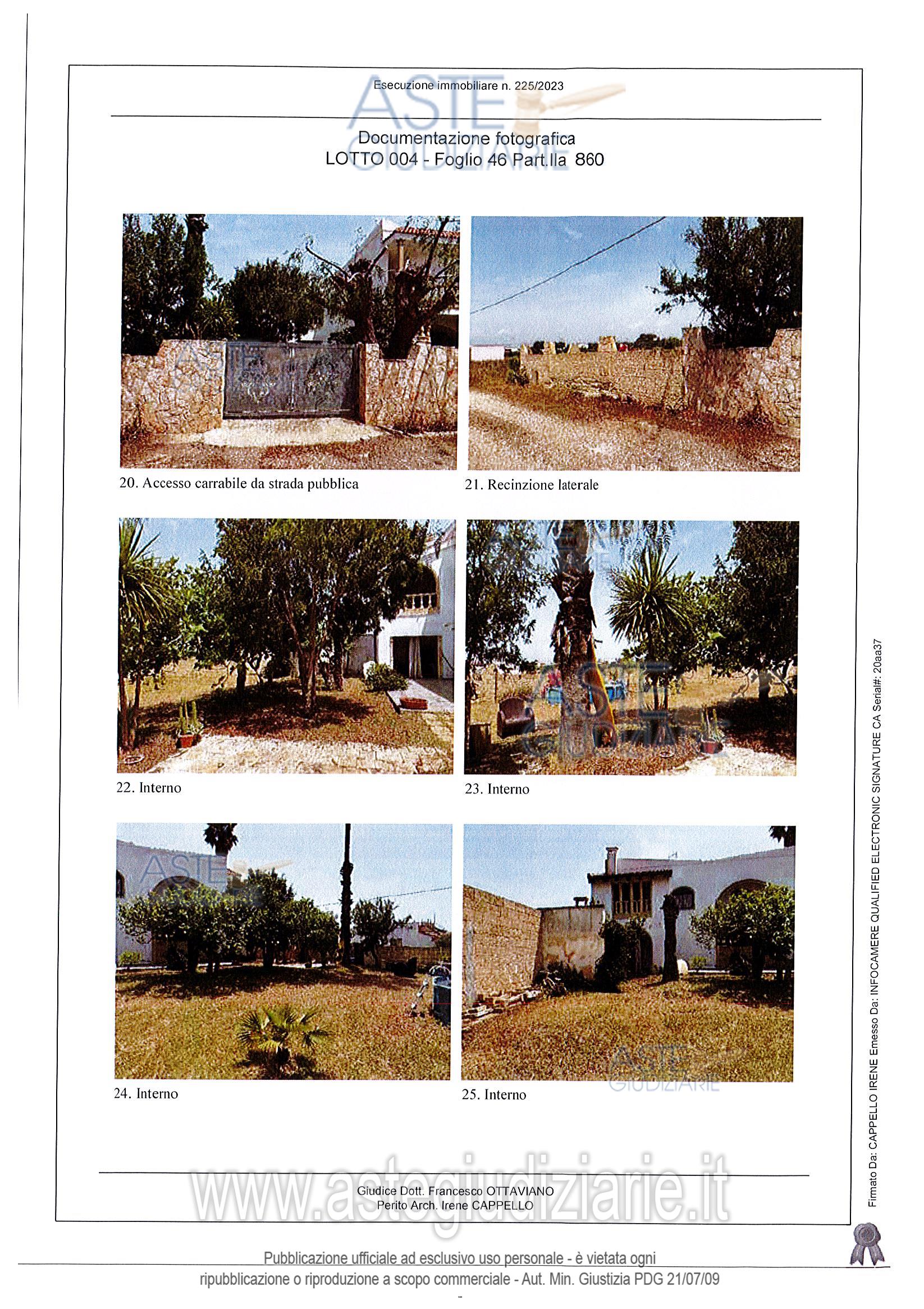 Fotografia del bene