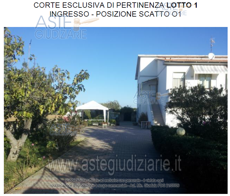 Fotografia del bene