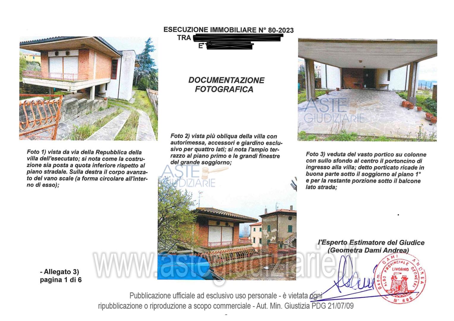 Fotografia del bene