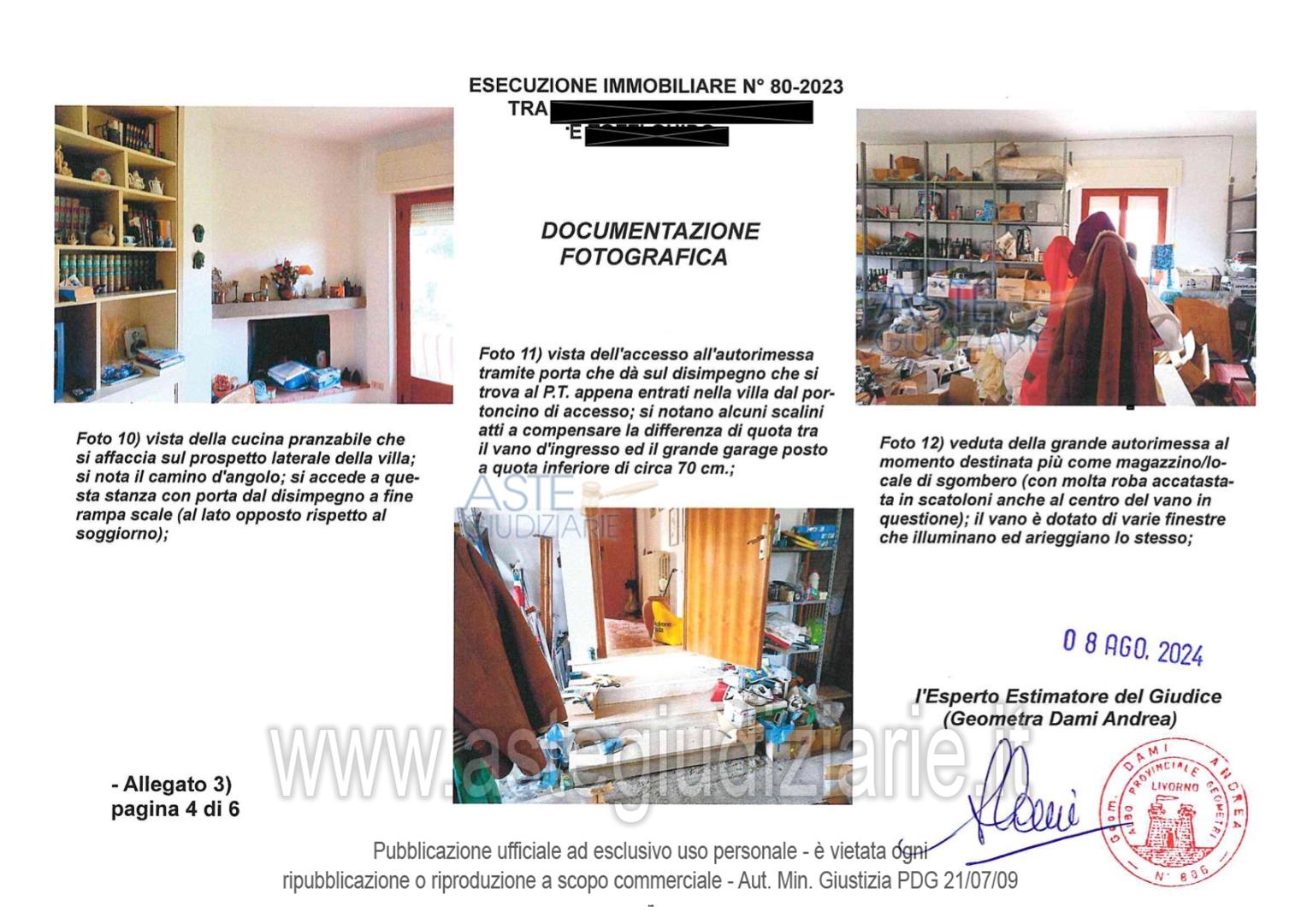 Fotografia del bene