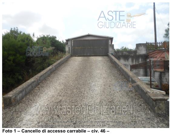 Fotografia del bene