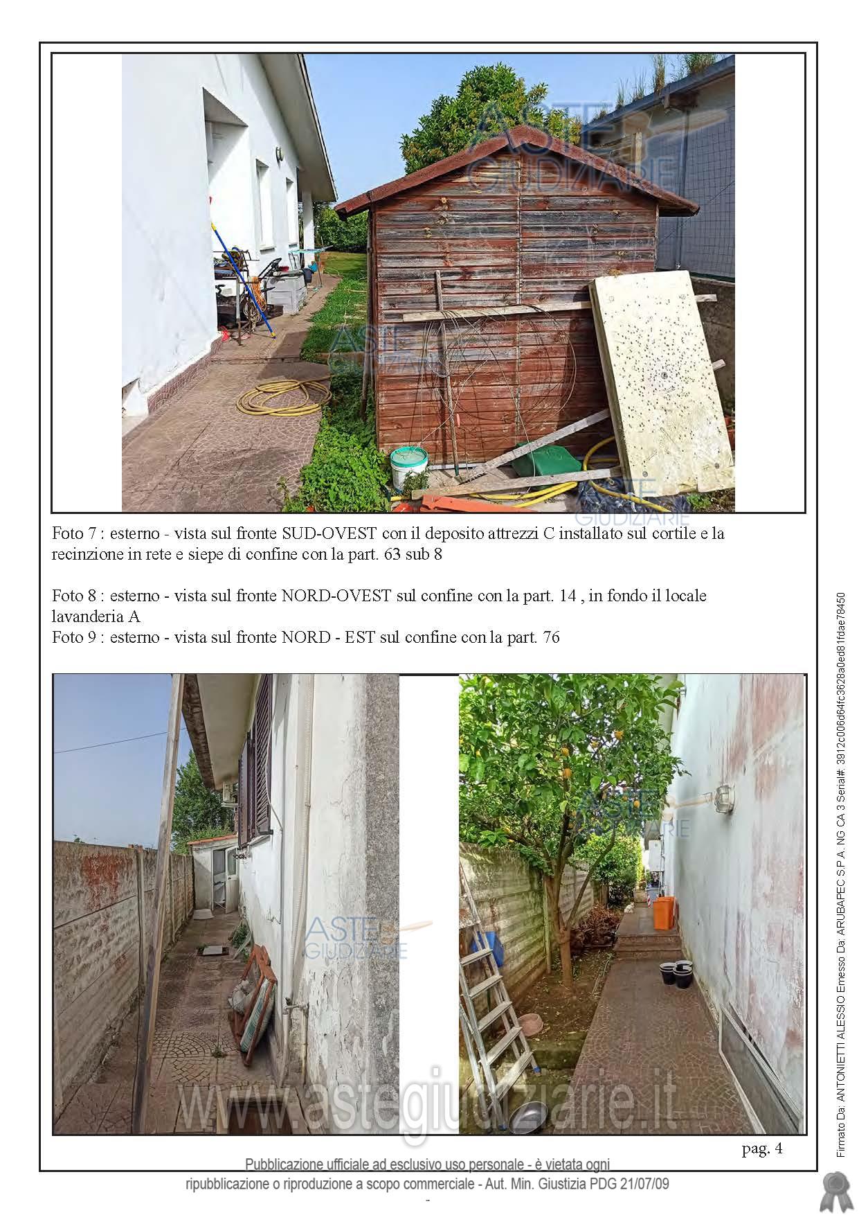 Fotografia del bene