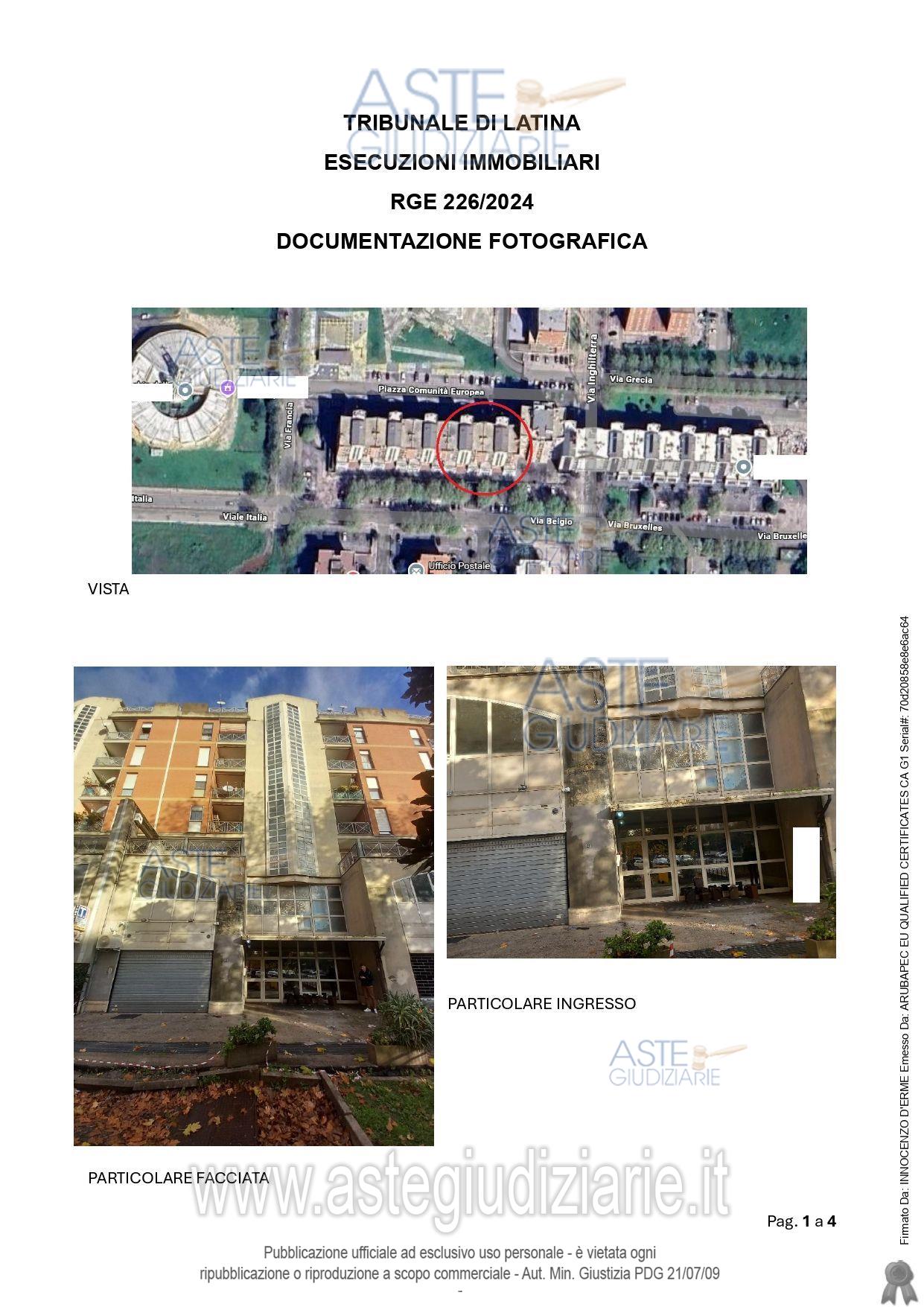 Fotografia del bene
