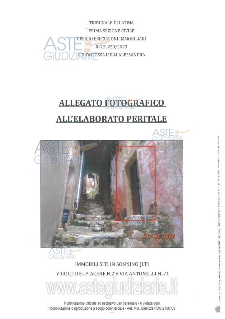 Fotografia del bene
