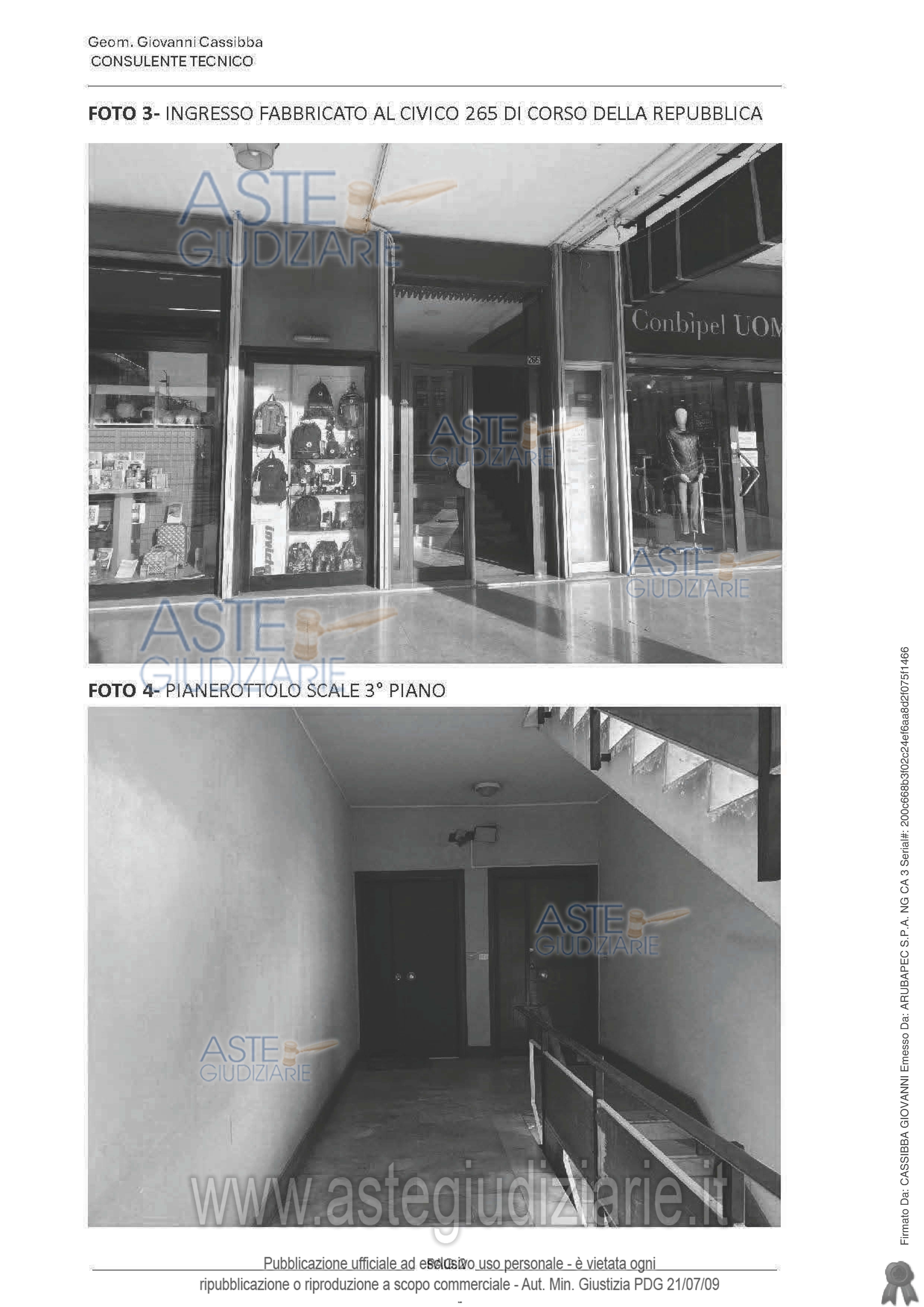 Fotografia del bene