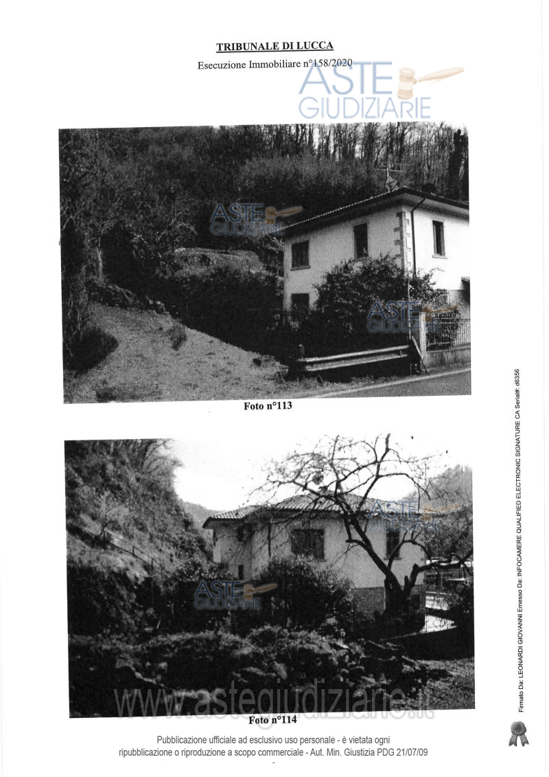 Fotografia del bene