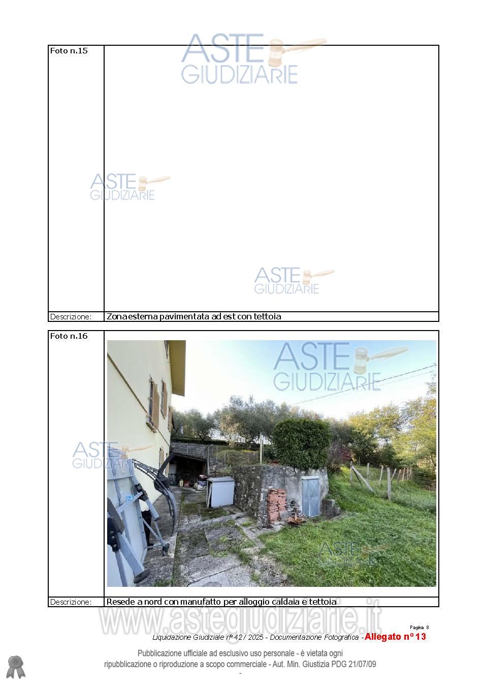 Fotografia del bene