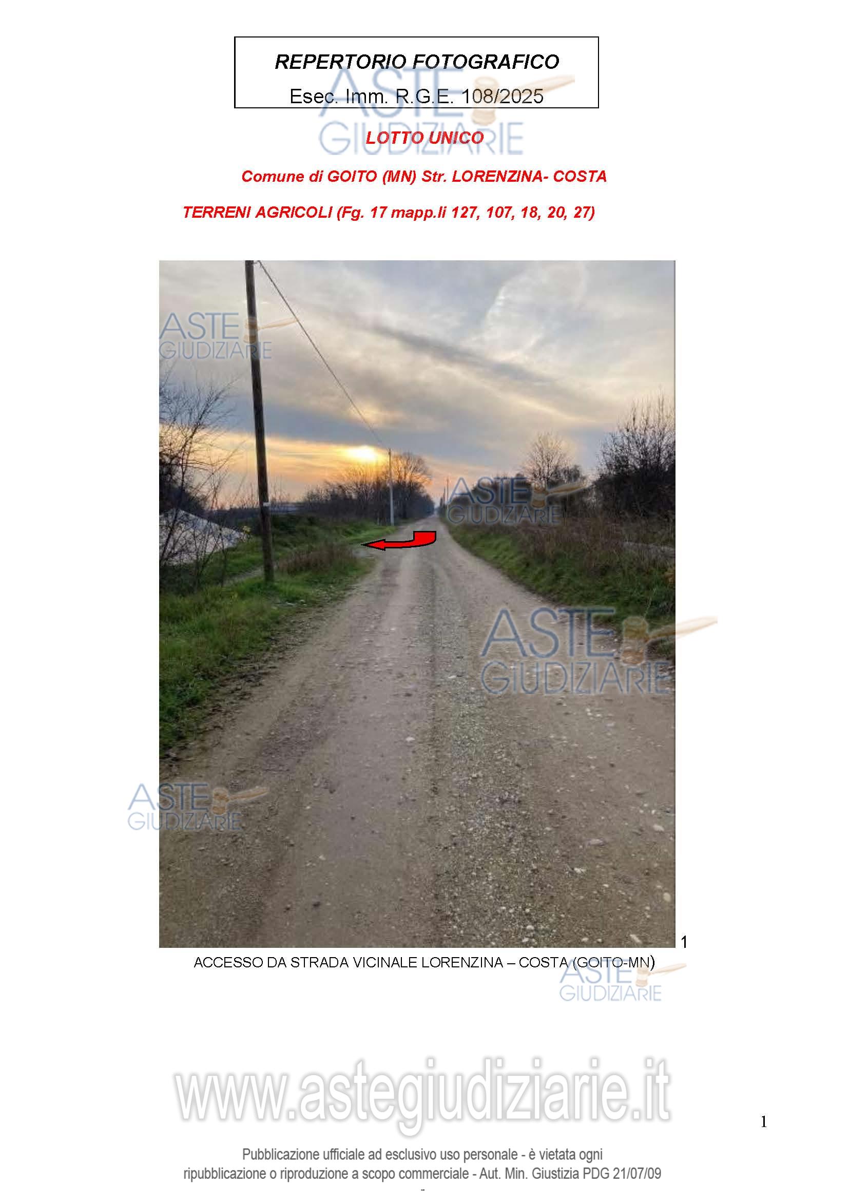 Fotografia del bene