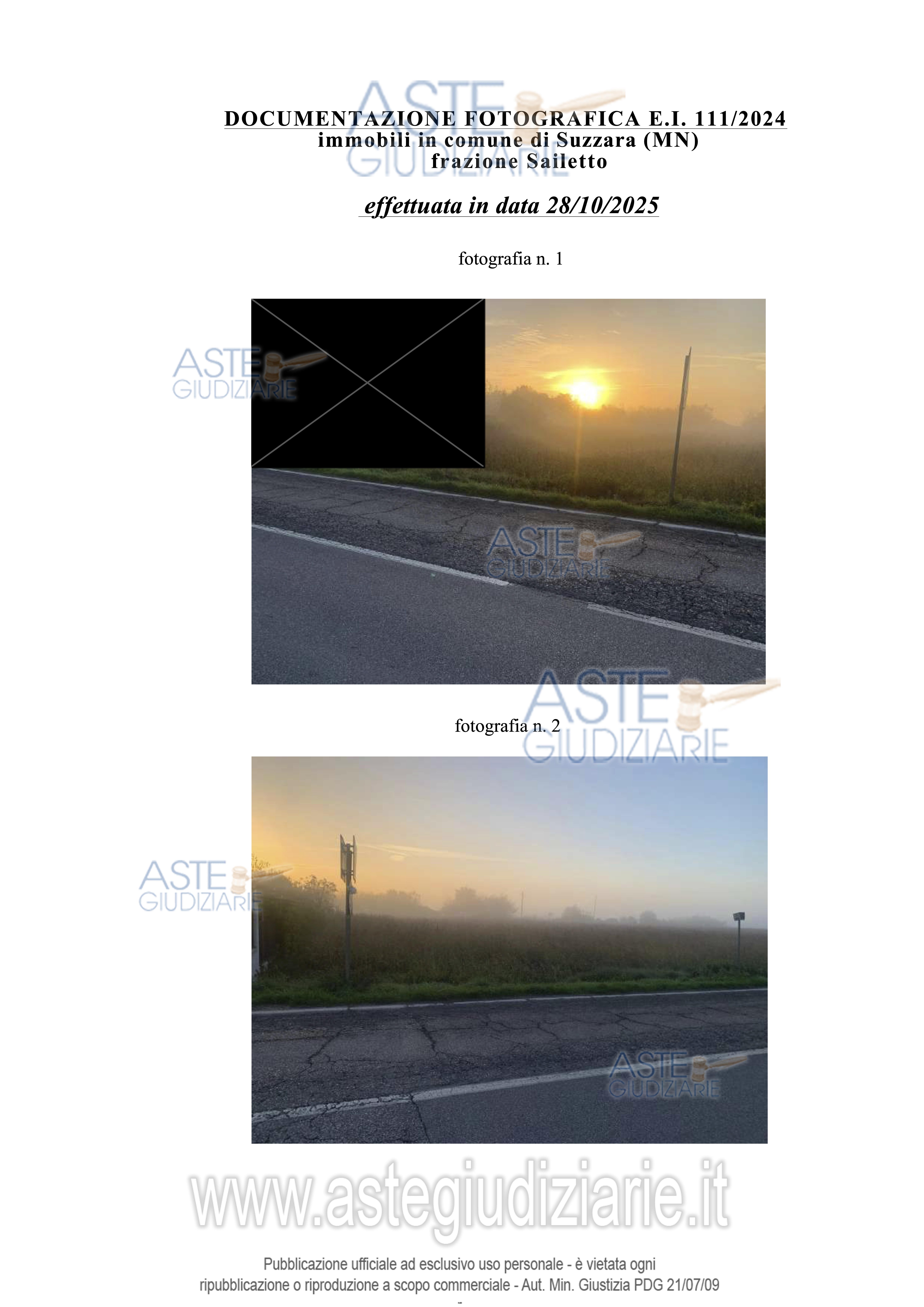 Fotografia del bene