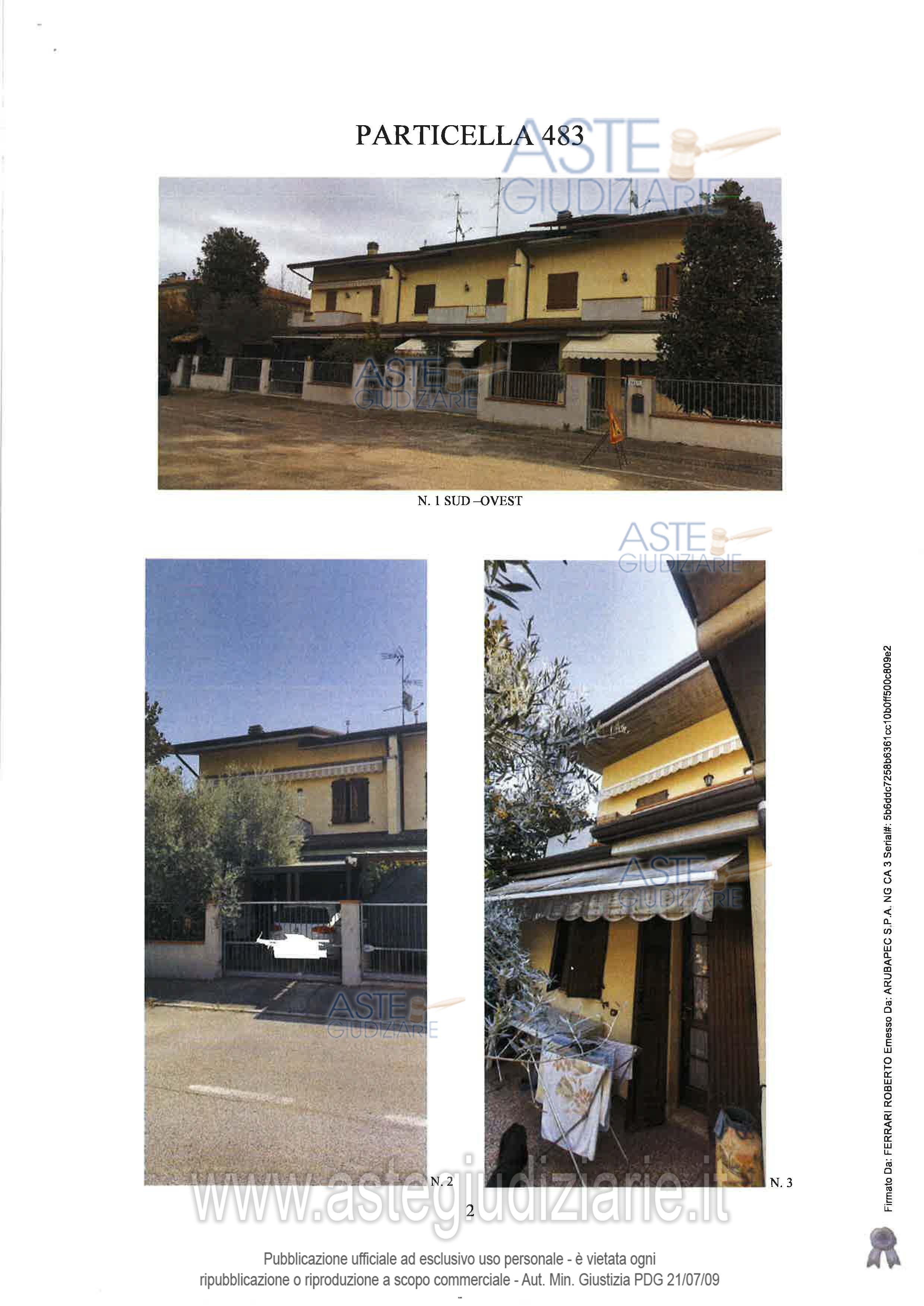 Fotografia del bene