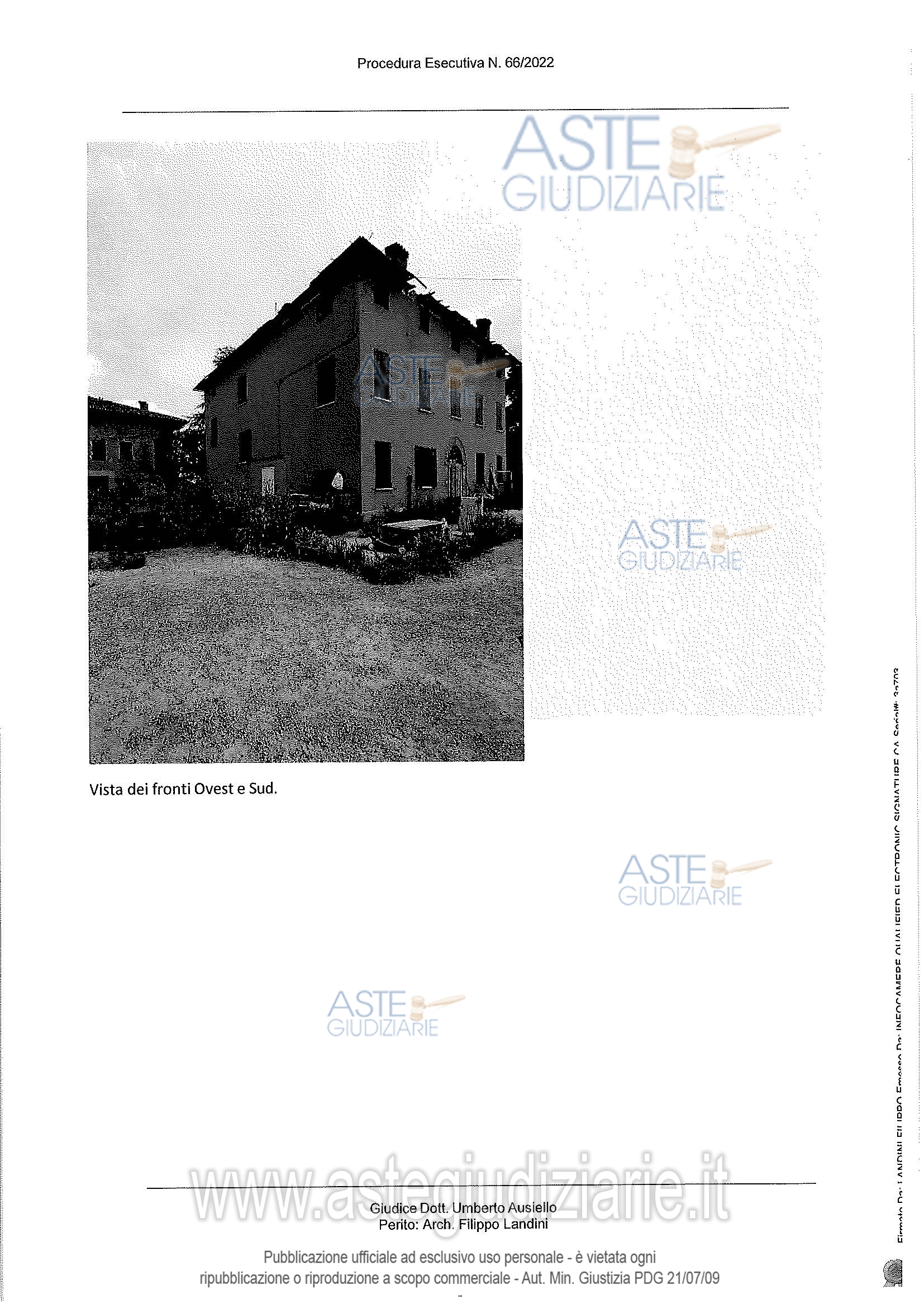 Fotografia del bene