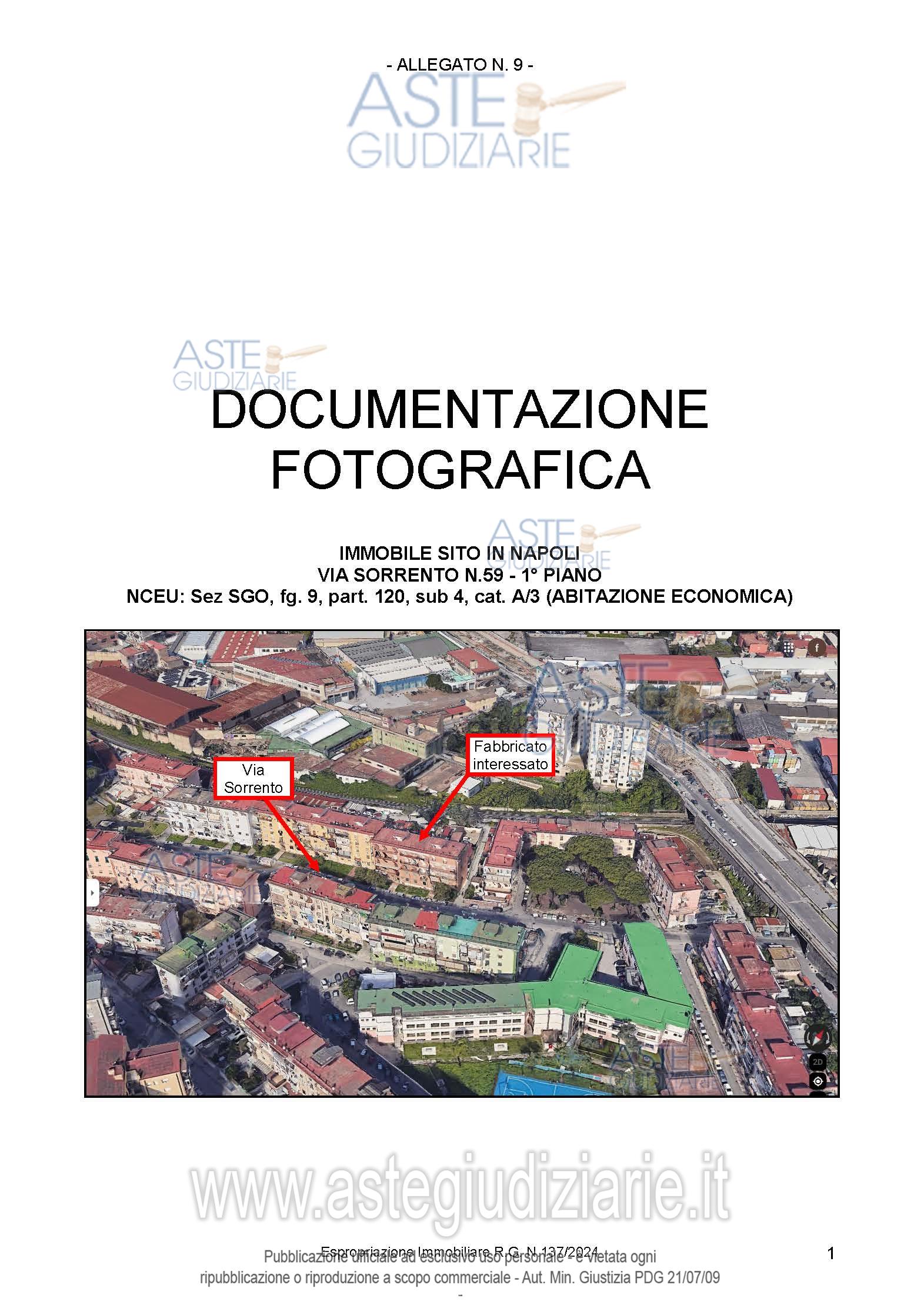 Fotografia del bene