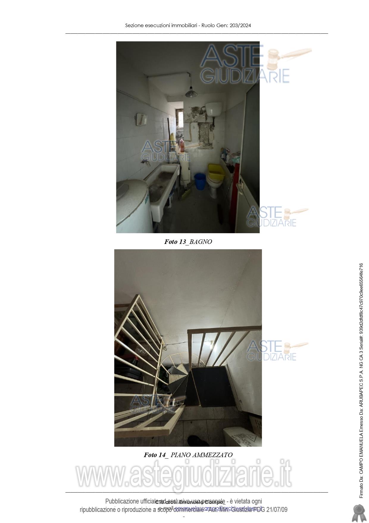 Fotografia del bene